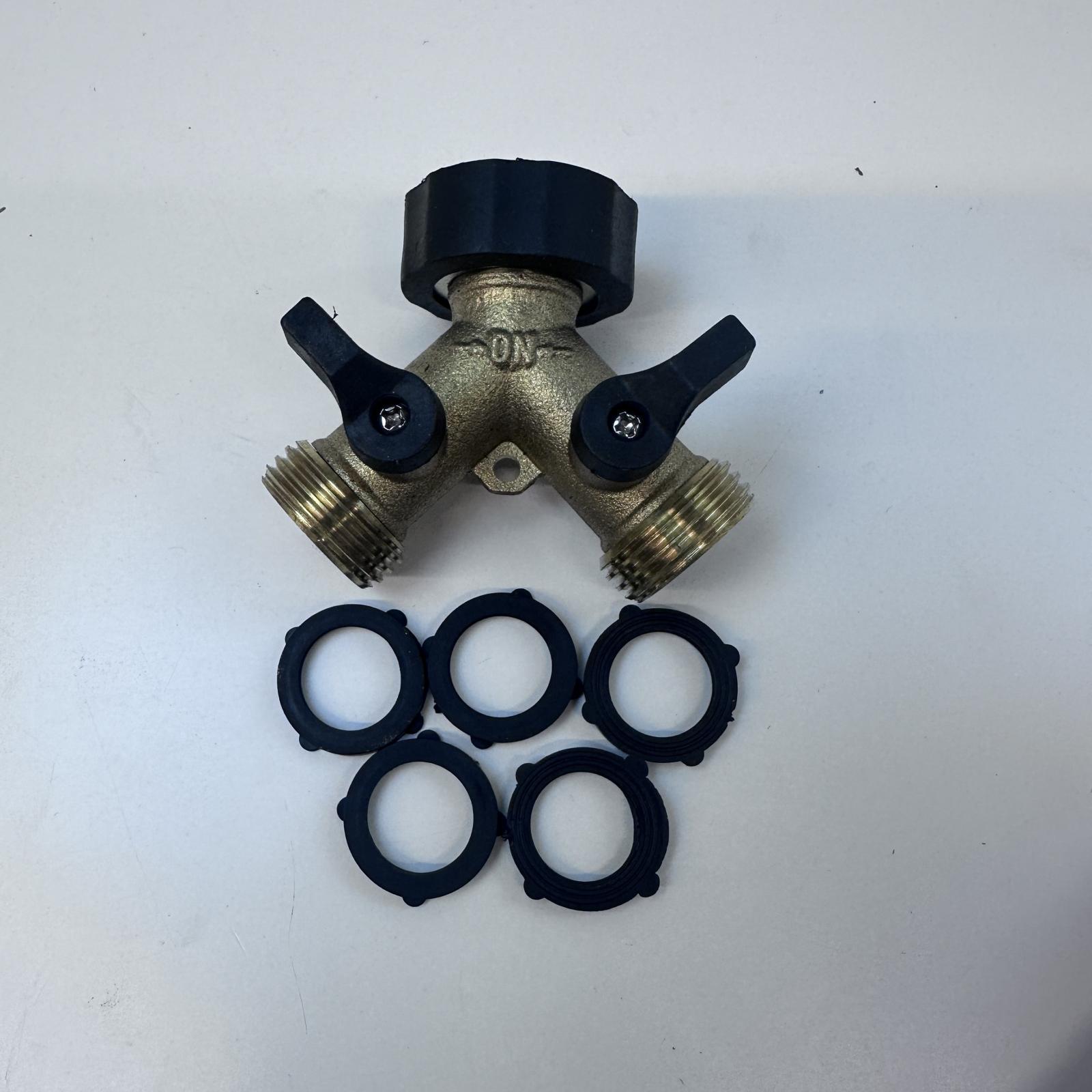 IPOW Solid Brass Hose Nozzle – Comfort Grip, Adjustable Spray Pattern - Photo 4