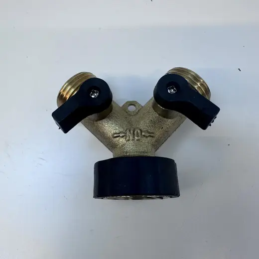 IPOW Solid Brass Hose Nozzle – Comfort Grip, Adjustable Spray Pattern at TamDoUS Taylorsville