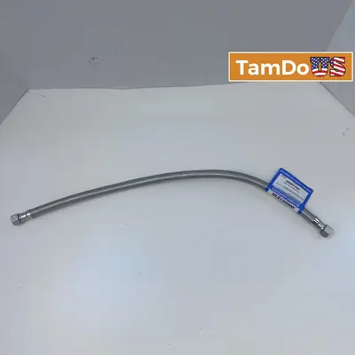 Lot of 3 Mainline Dishwasher Connector 3/8" Comp x 3/8" – Braided Hose at Hydraulics, Pneumatics & Plumbing in new condition