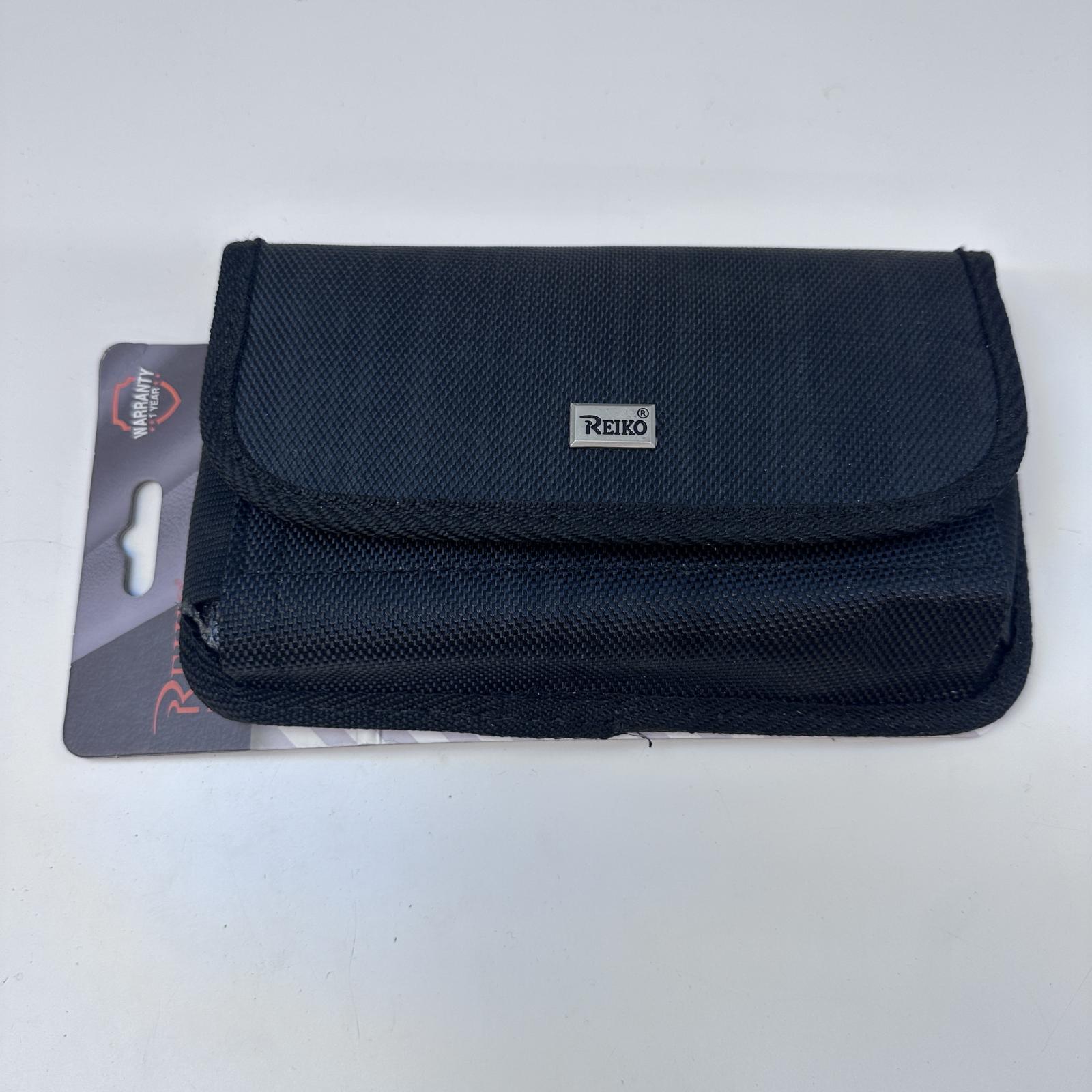 Reiko Horizontal Rugged Pouch With Velcro and Metal Belt Clip - Photo 2