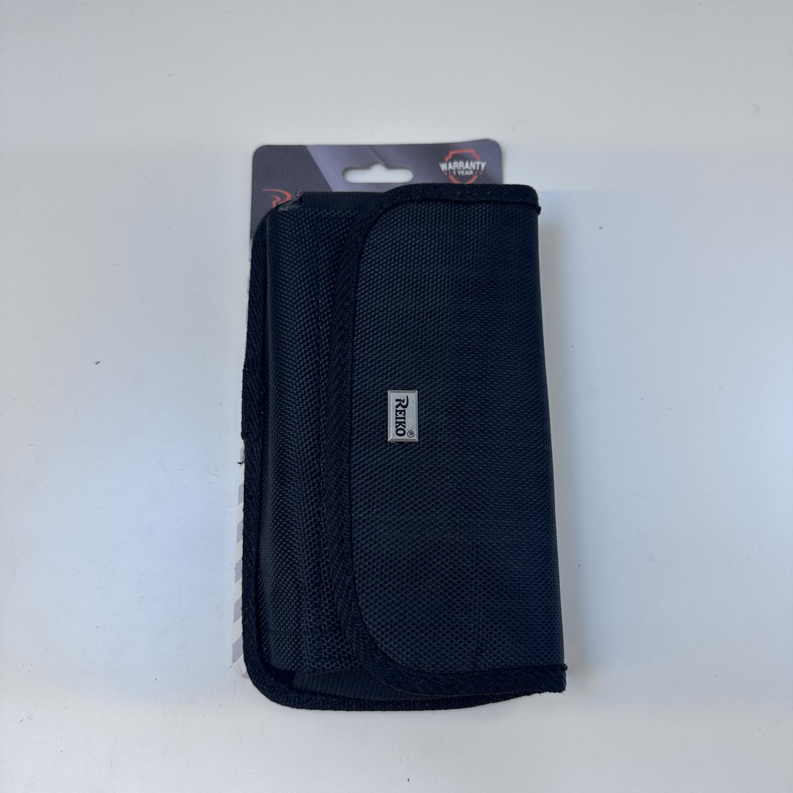 Reiko Horizontal Rugged Pouch With Velcro and Metal Belt Clip - Photo 3