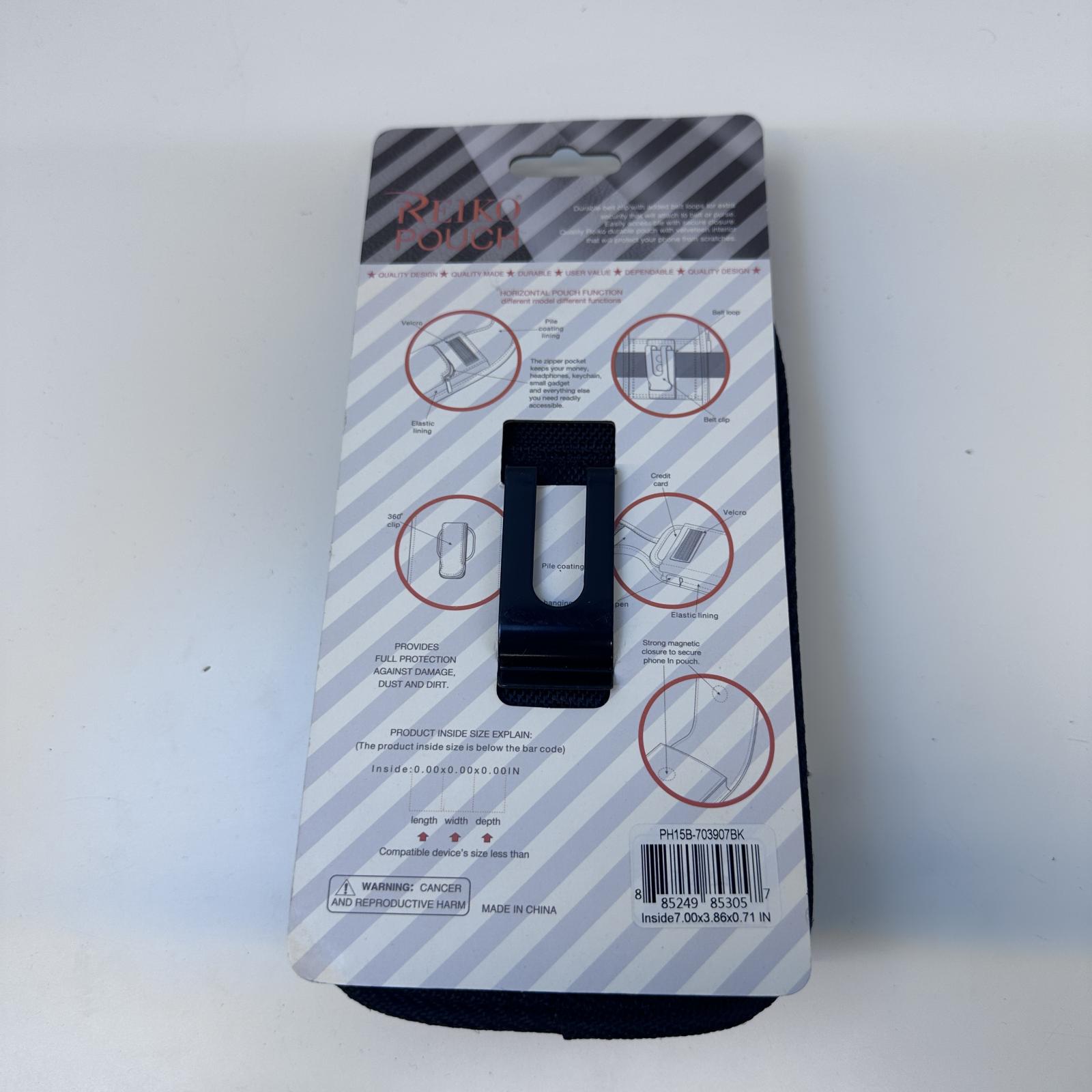 Reiko Pouch PH15B-703907BK Large Holster - Photo 2