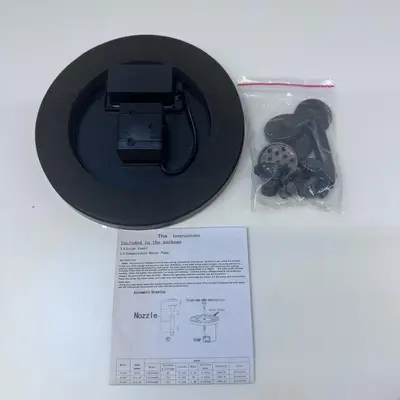 Solar Powered Submersible Water Pump – Outdoor Fountain Pond Garden Pump at Yard, Garden & Outdoor Living in new_open_box condition