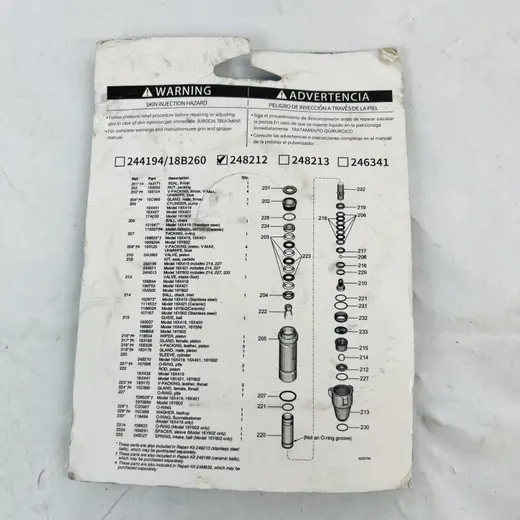 Pump Repair Kit at TamDoUS Taylorsville