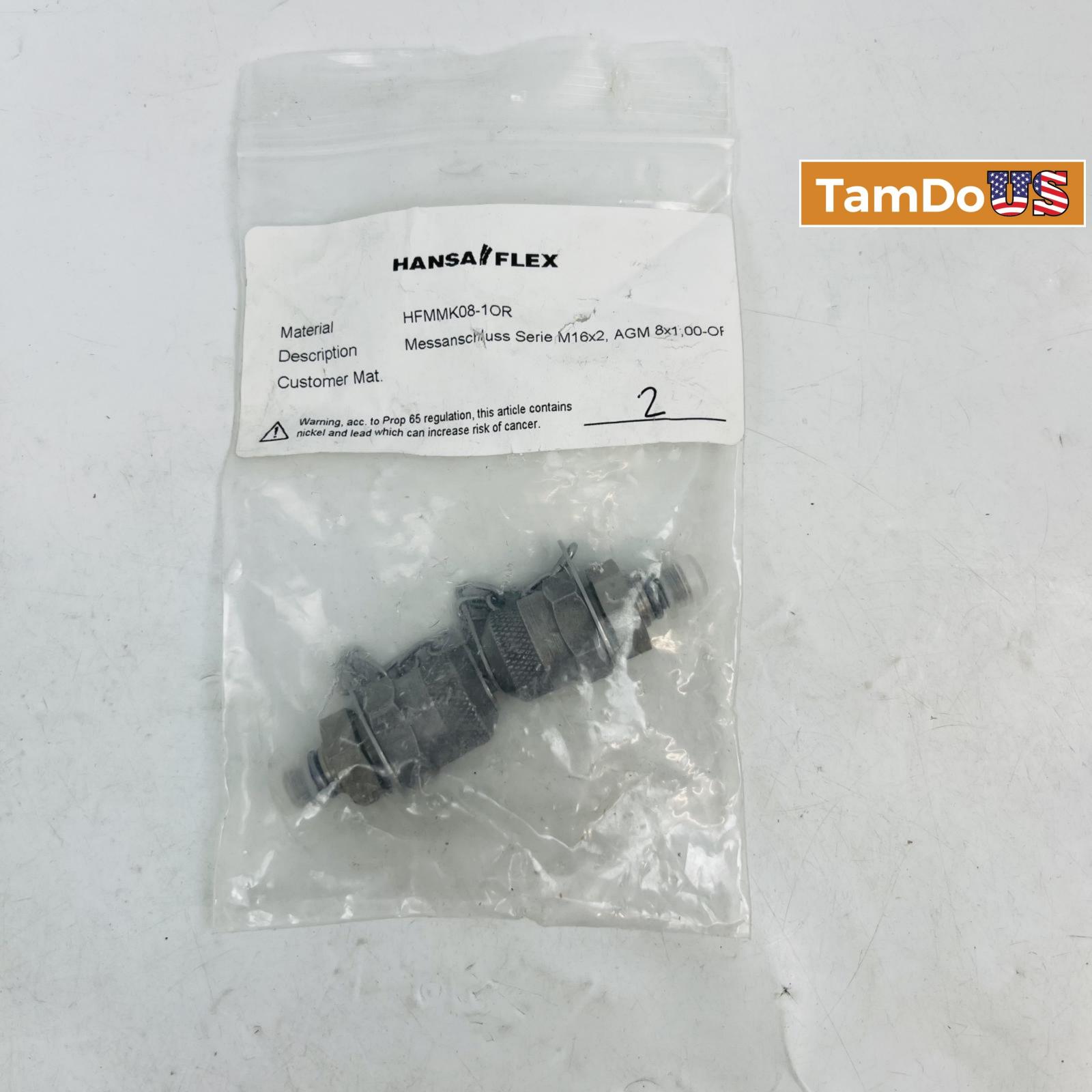 HFM MK 08-1 OR Pressure Test Fitting – M16x2 to AGM 8x1.00-OR Adapter - Photo 3