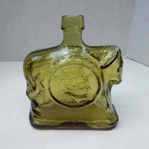 Vintage 1972 Wheaton Republican Campaign Decanter Nixon & Agnew at TamDoUS Taylorsville
