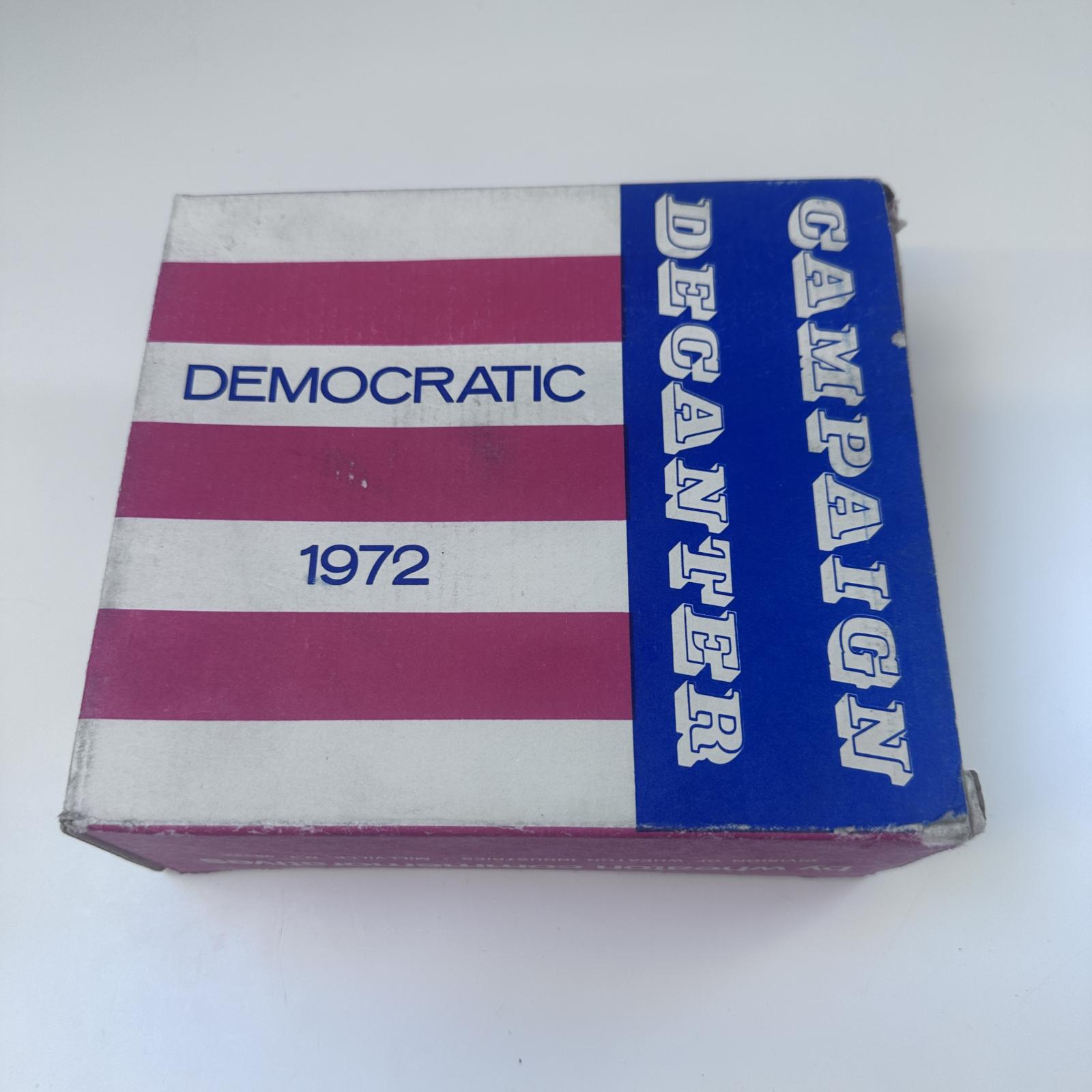 Vintage 1972 Wheaton Republican Campaign Decanter Nixon & Agnew - Photo 3