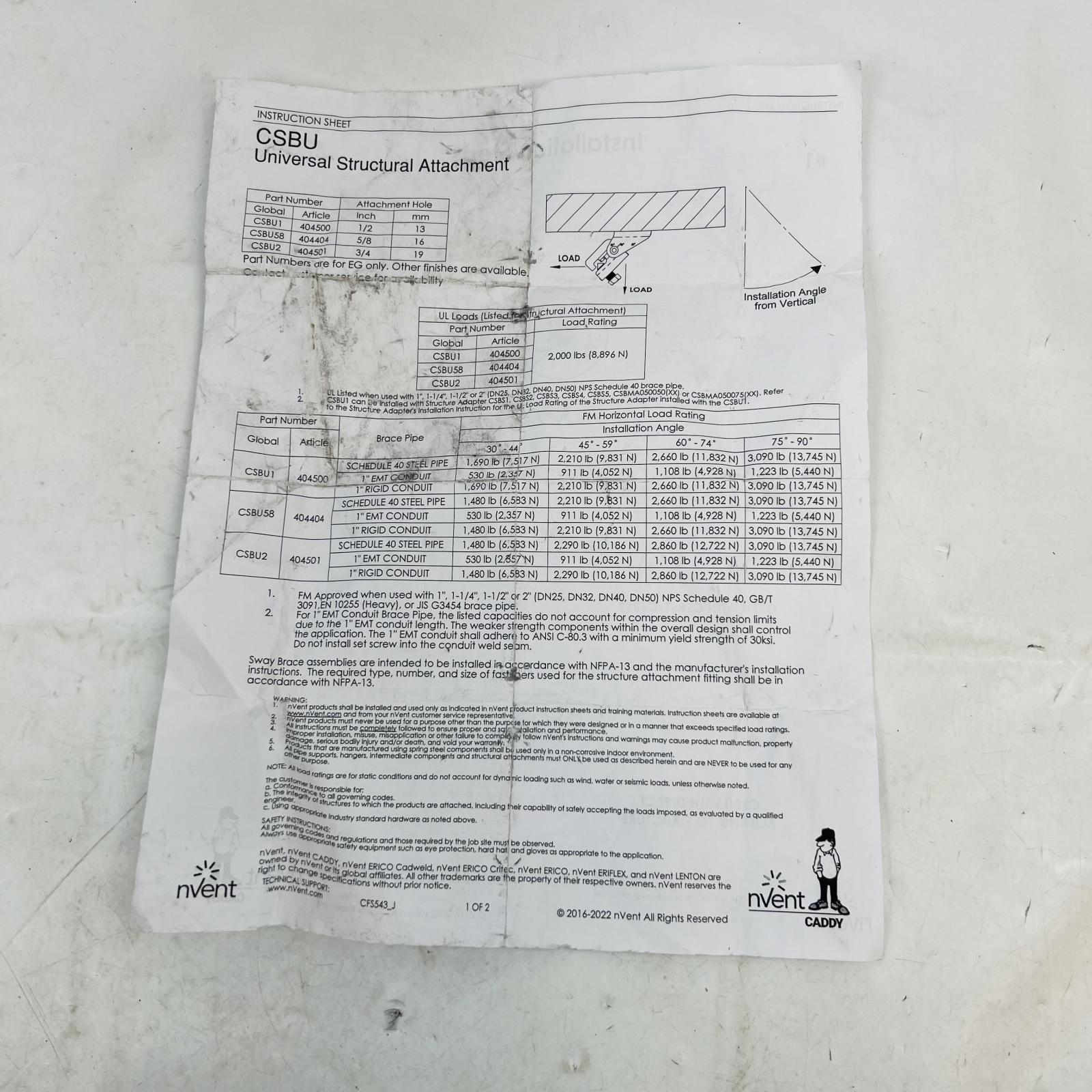 Caddy Universal Attachment 1/2" (13mm) Bold Hole - Photo 6