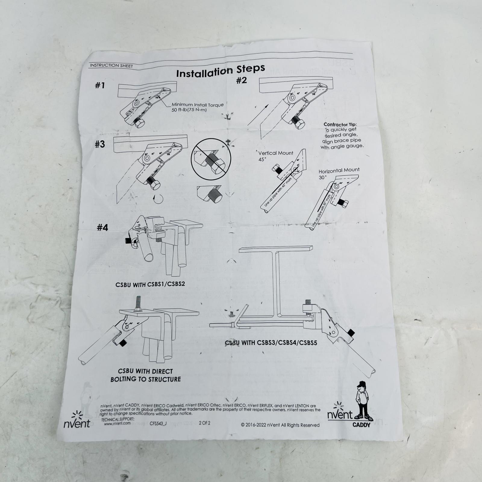 Caddy Universal Attachment 1/2" (13mm) Bold Hole - Photo 3