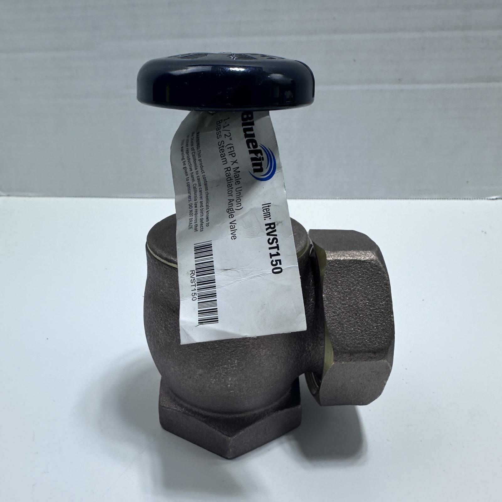 Bluefin RVST150 - 1-1/2" Steam Angle Radiator Valve - Photo 2