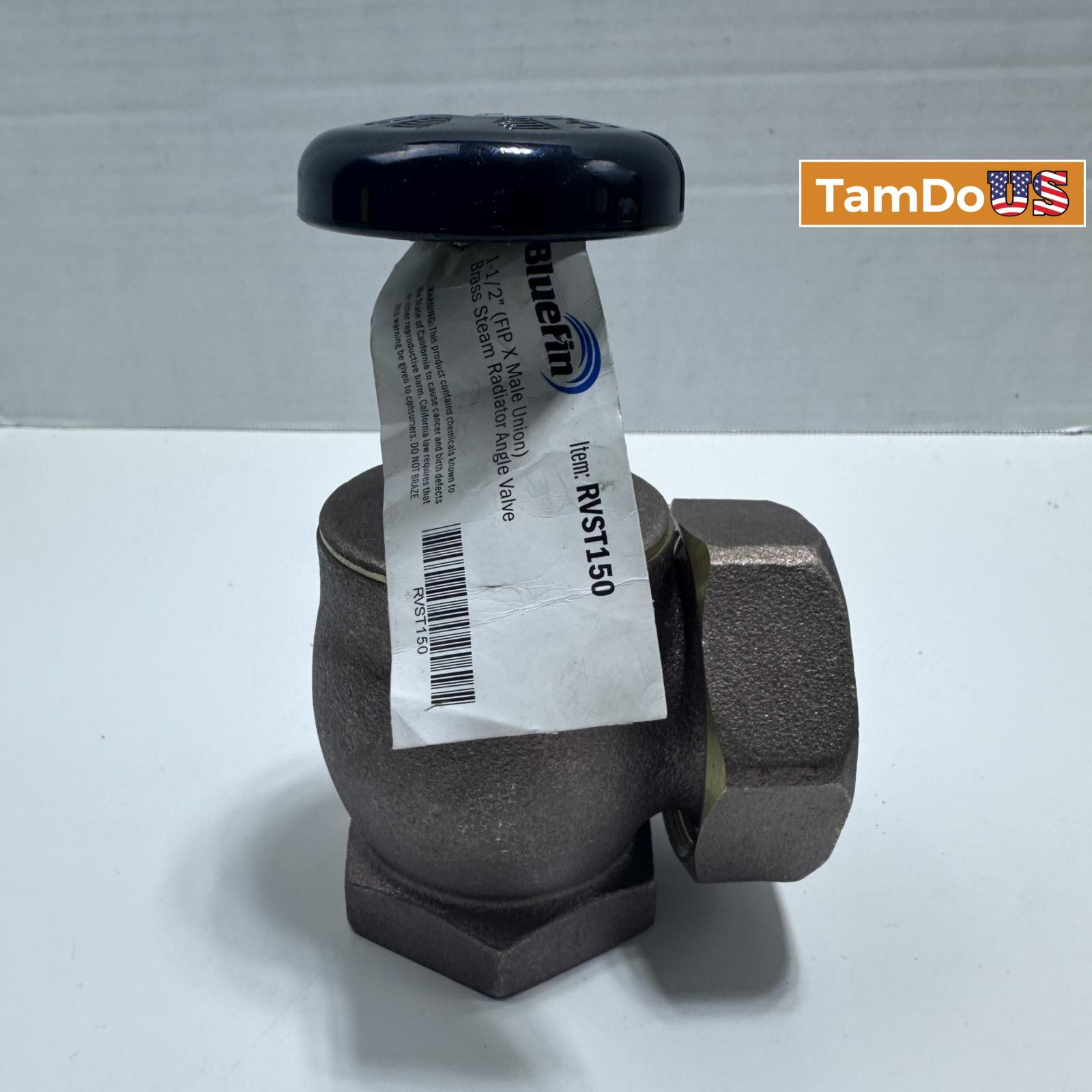 Bluefin RVST150 - 1-1/2" Steam Angle Radiator Valve - Photo 6