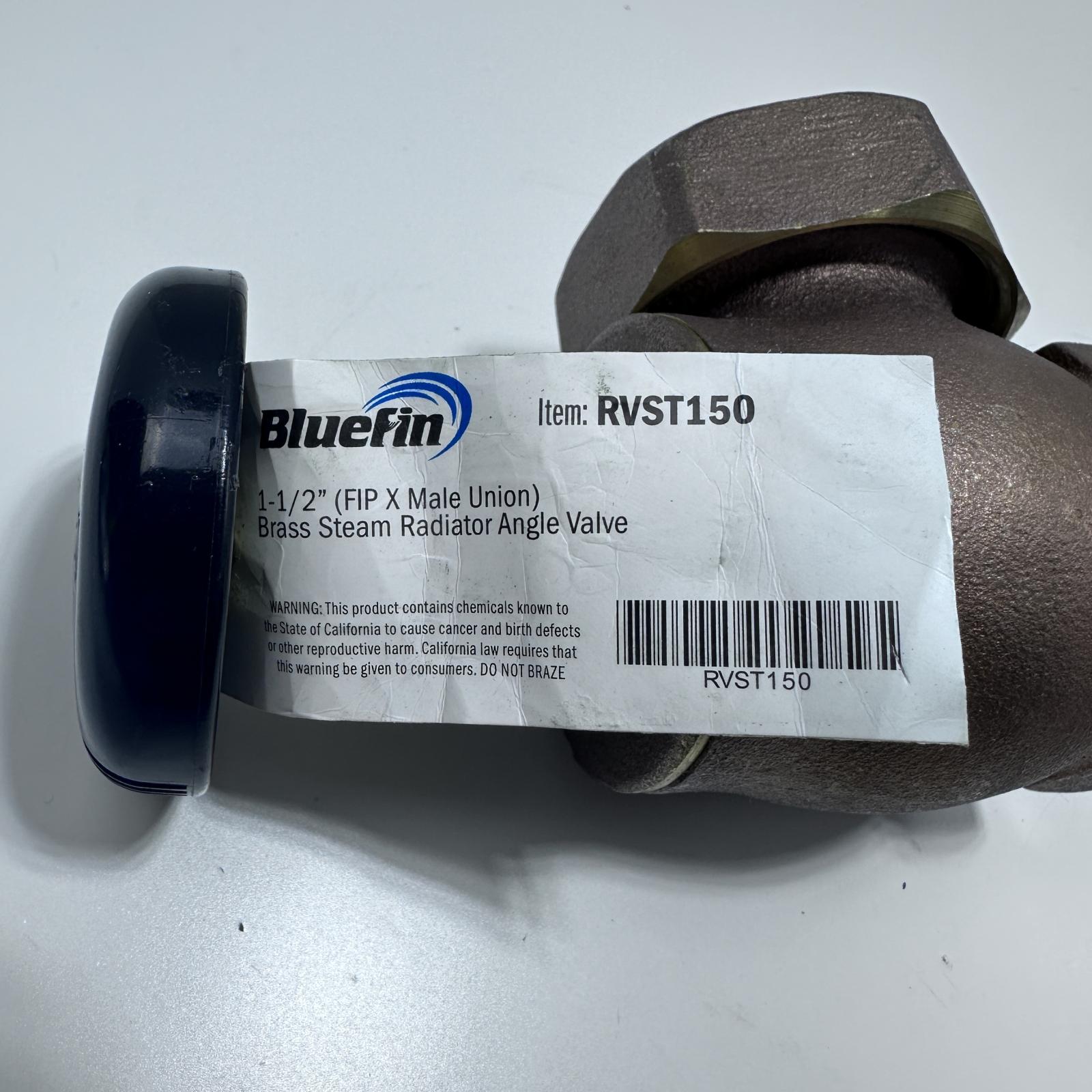 Bluefin RVST150 - 1-1/2" Steam Angle Radiator Valve - Photo 4