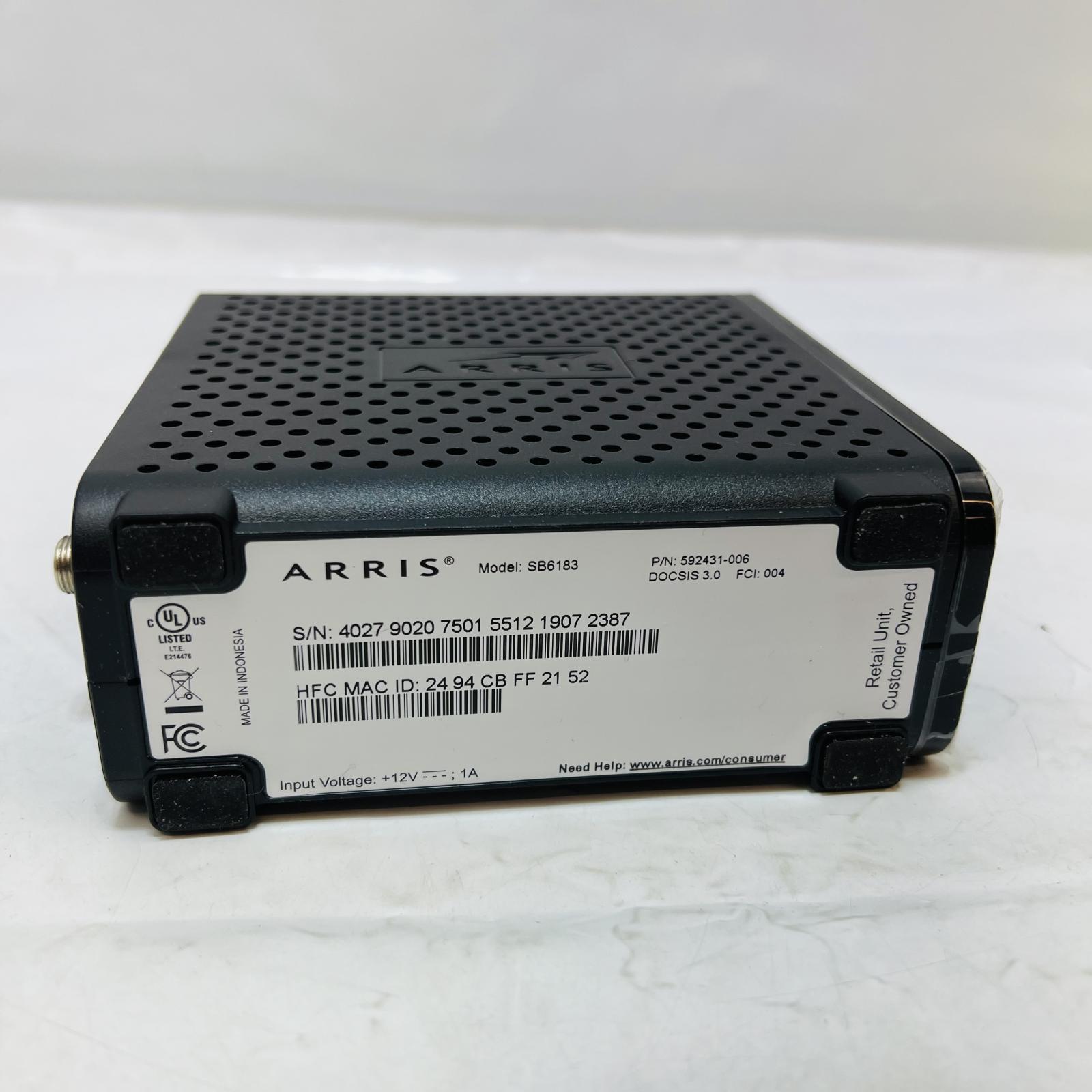 ARRIS SB6183 SURFboard DOCSIS 3.0 Cable Modem - Photo 2
