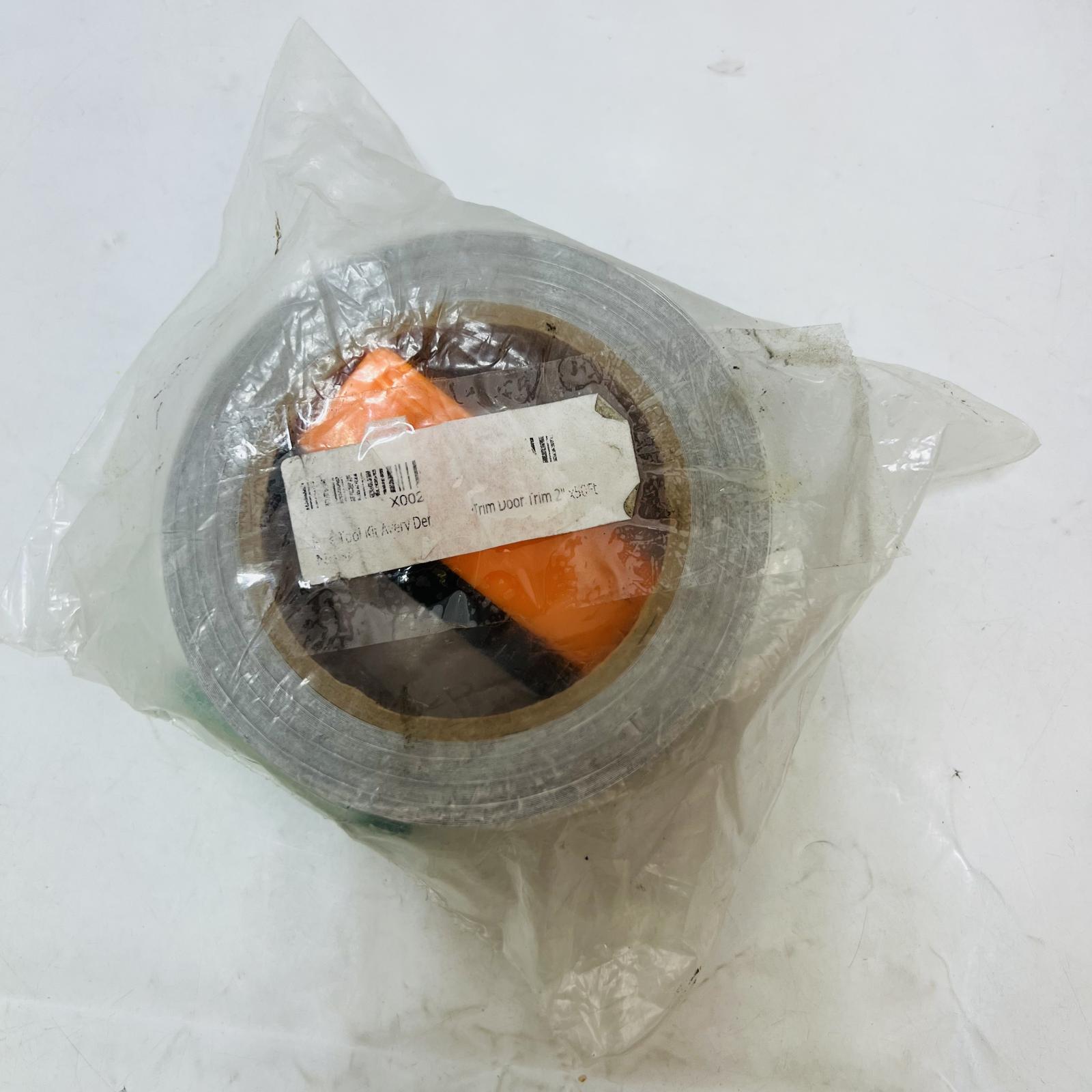 2" x 50ft Black Vinyl Wrap Kit for Chrome Delete Window & Door Trim - Photo 2