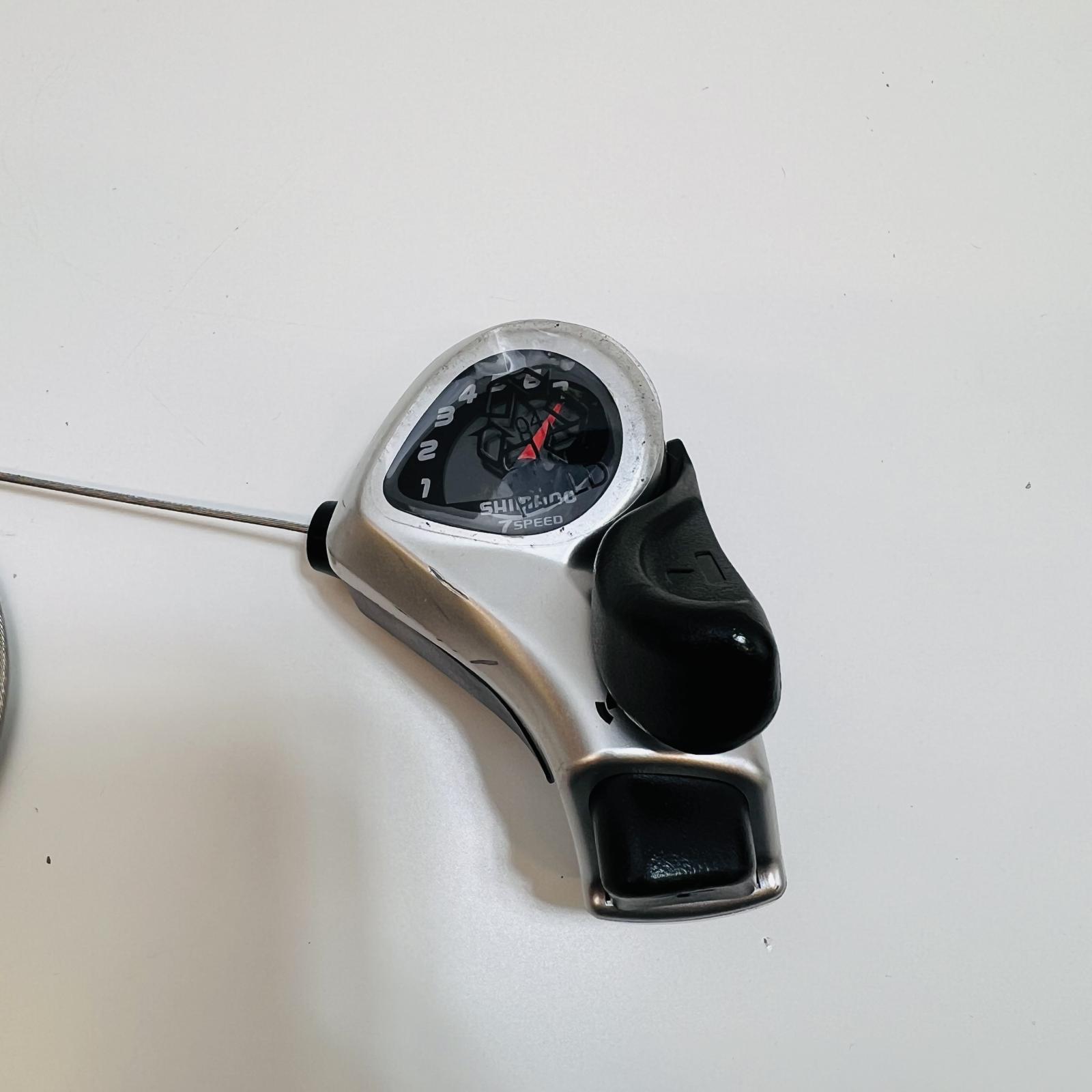 Lot of 3 SHIMANO SL-TX50 Thumb Shifters 7 Speed - Photo 2