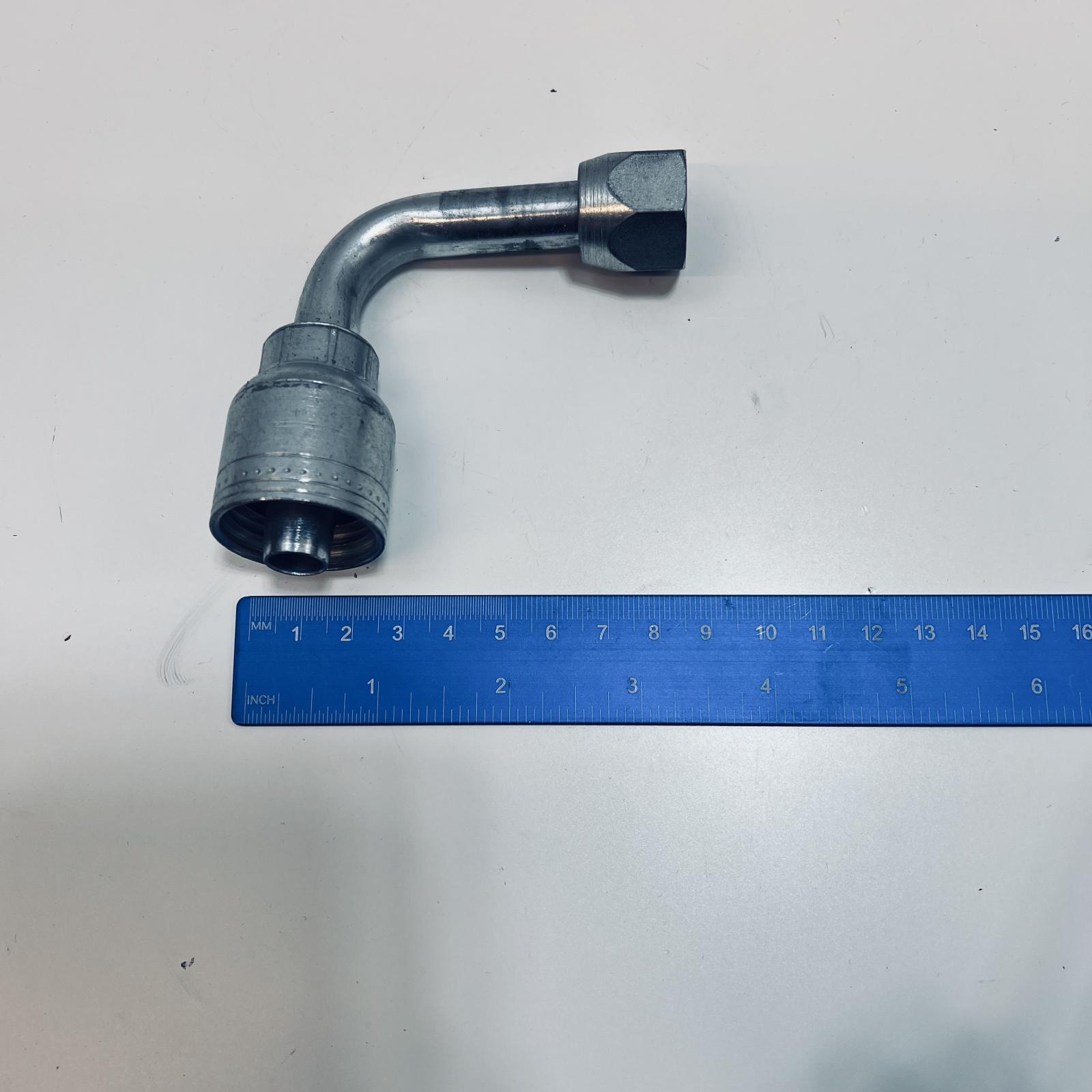 Crimp Style Hydraulic Fittings 90 Elbow - Photo 4