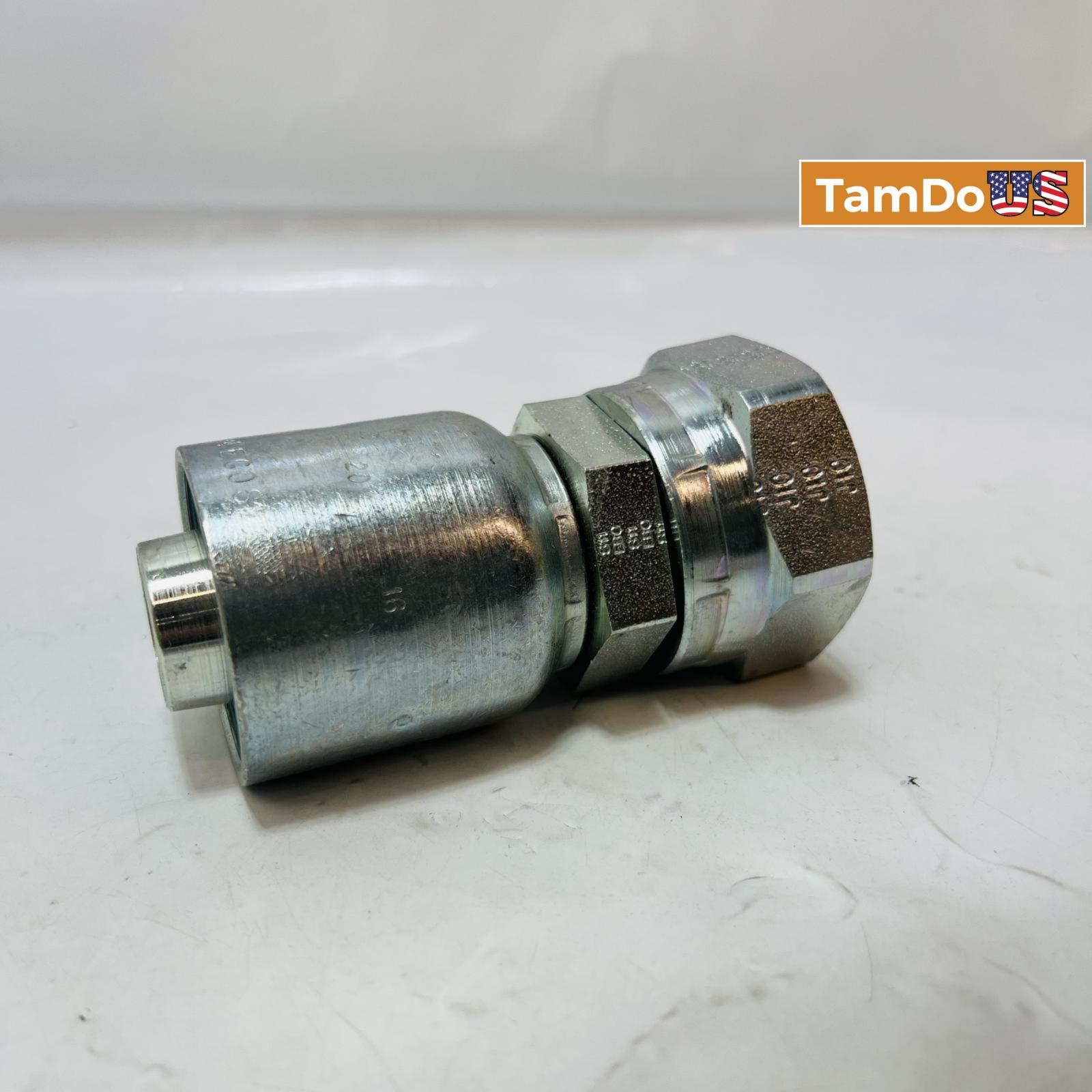 Hydraulic Hose Fitting, Steel or Brass, JIC/NPT/BSP, 1/4"–1", Crimp or Reusable - Photo 7