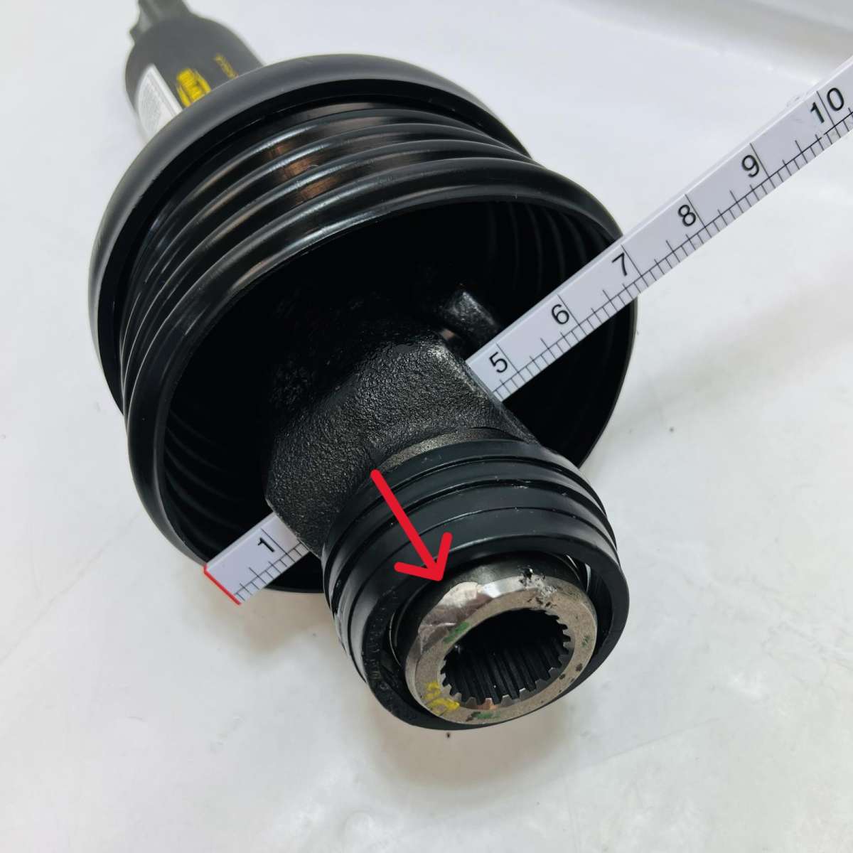 Heavy Duty PTO Driveshaft CV Joint Assembly 24/25 Spline Industrial - Photo 3