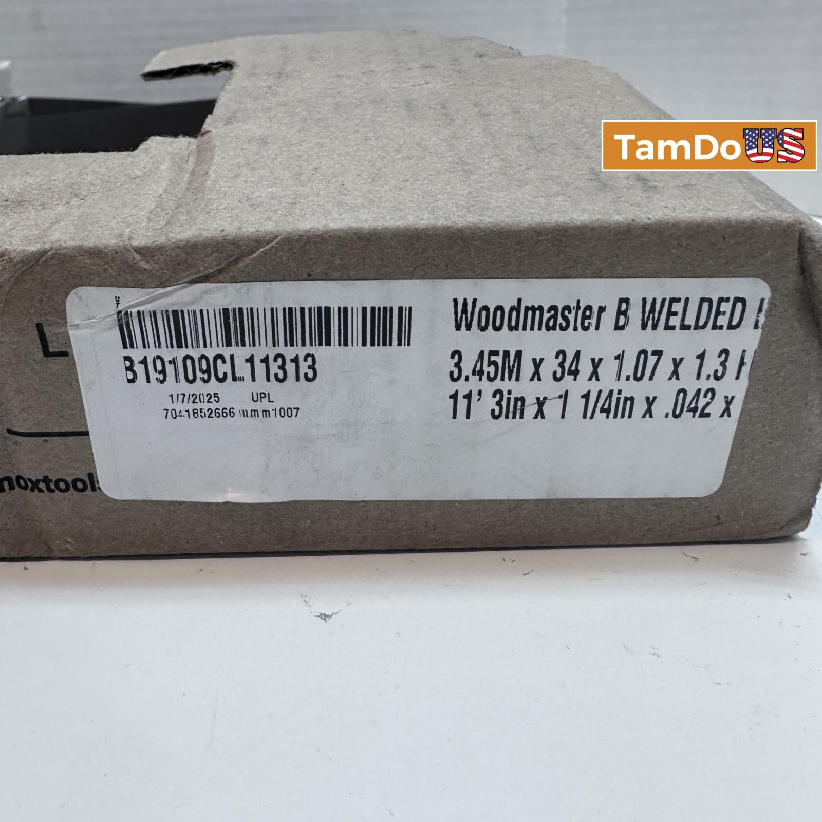 Lenox Woodmaster B Bandsaw Blade, Welded 3.45M x 34mm x 1.07mm, 1.3TPI - Photo 8