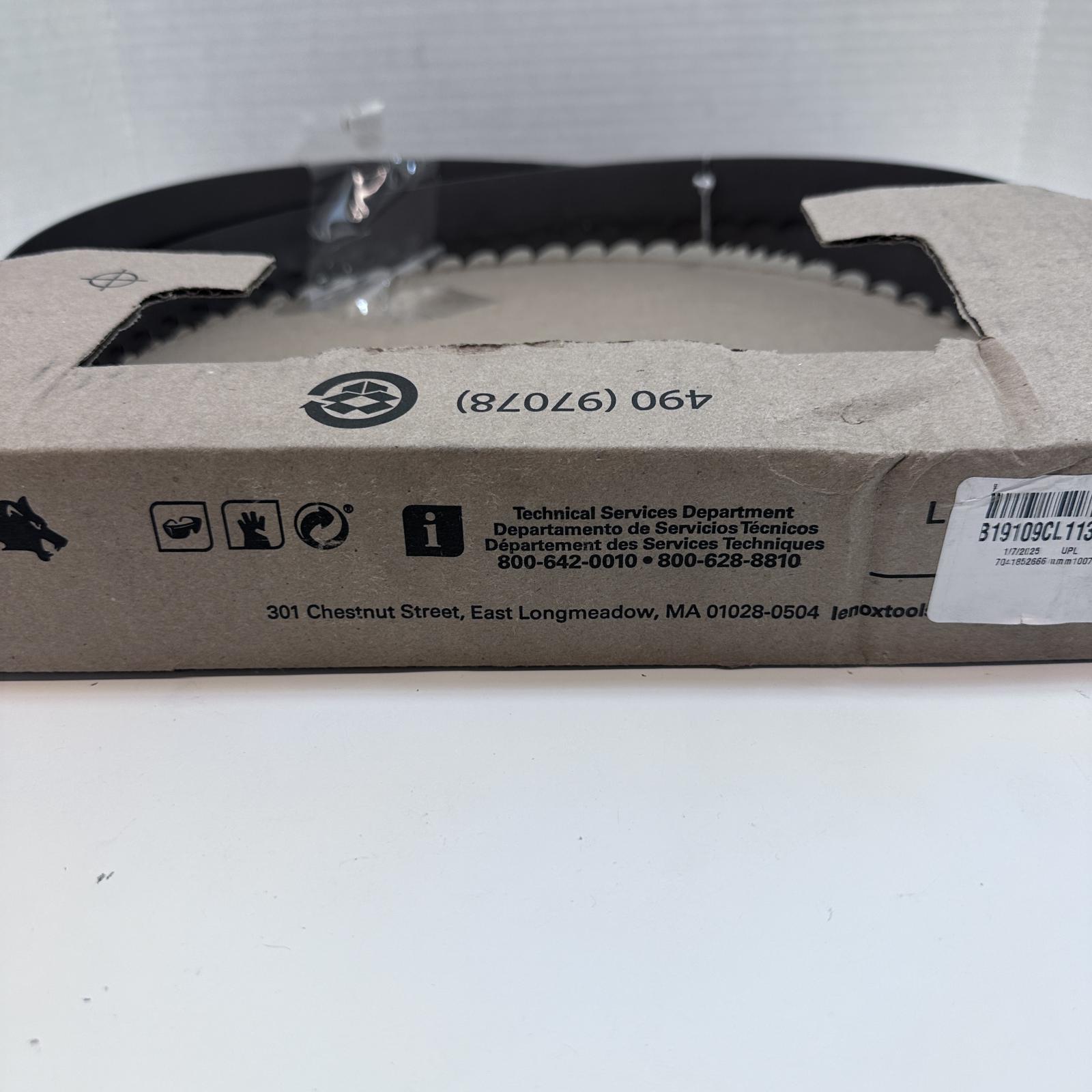 Lenox Woodmaster B Bandsaw Blade, Welded 3.45M x 34mm x 1.07mm, 1.3TPI - Photo 6