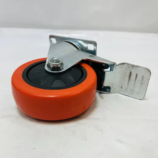 Lot of 4 Waxman 4" Polyurethane Swivel Caster W/Brake at TamDoUS Taylorsville