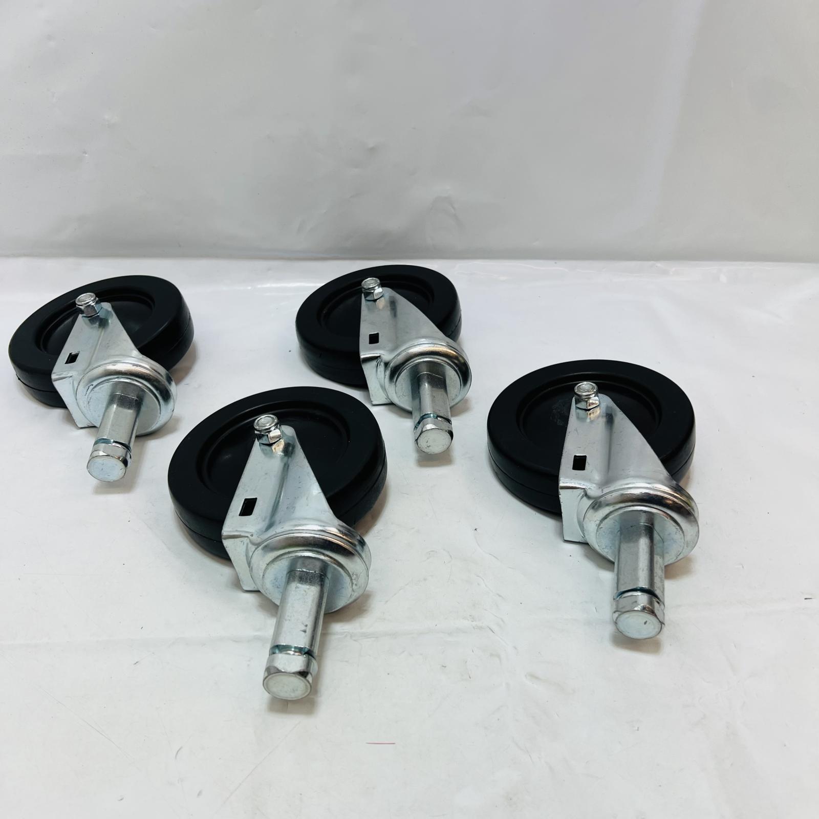Lot of 4 Swivel Polyurethane Casters - Photo 6