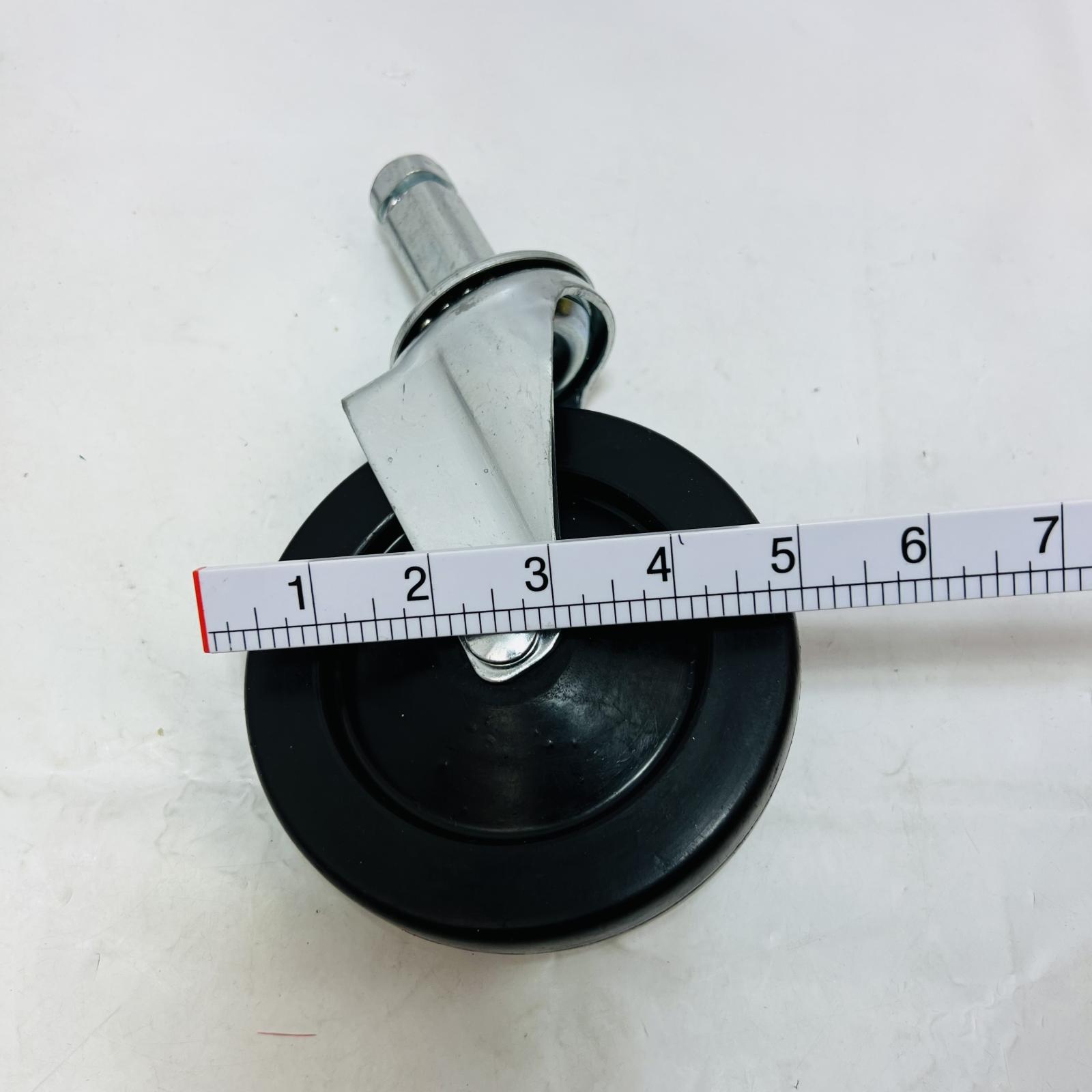 Lot of 4 Swivel Polyurethane Casters - Photo 4