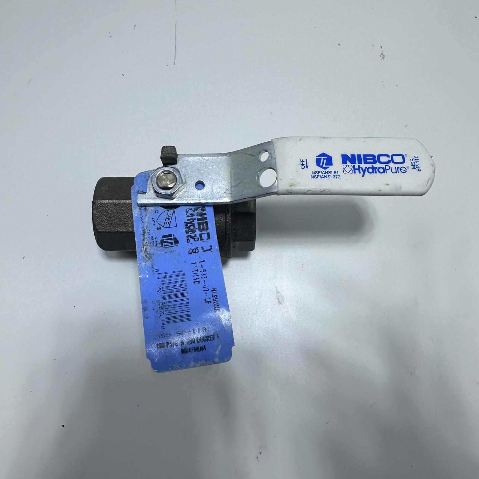 Nibco MSS SP-110 Brass Ball Valve - Photo 2
