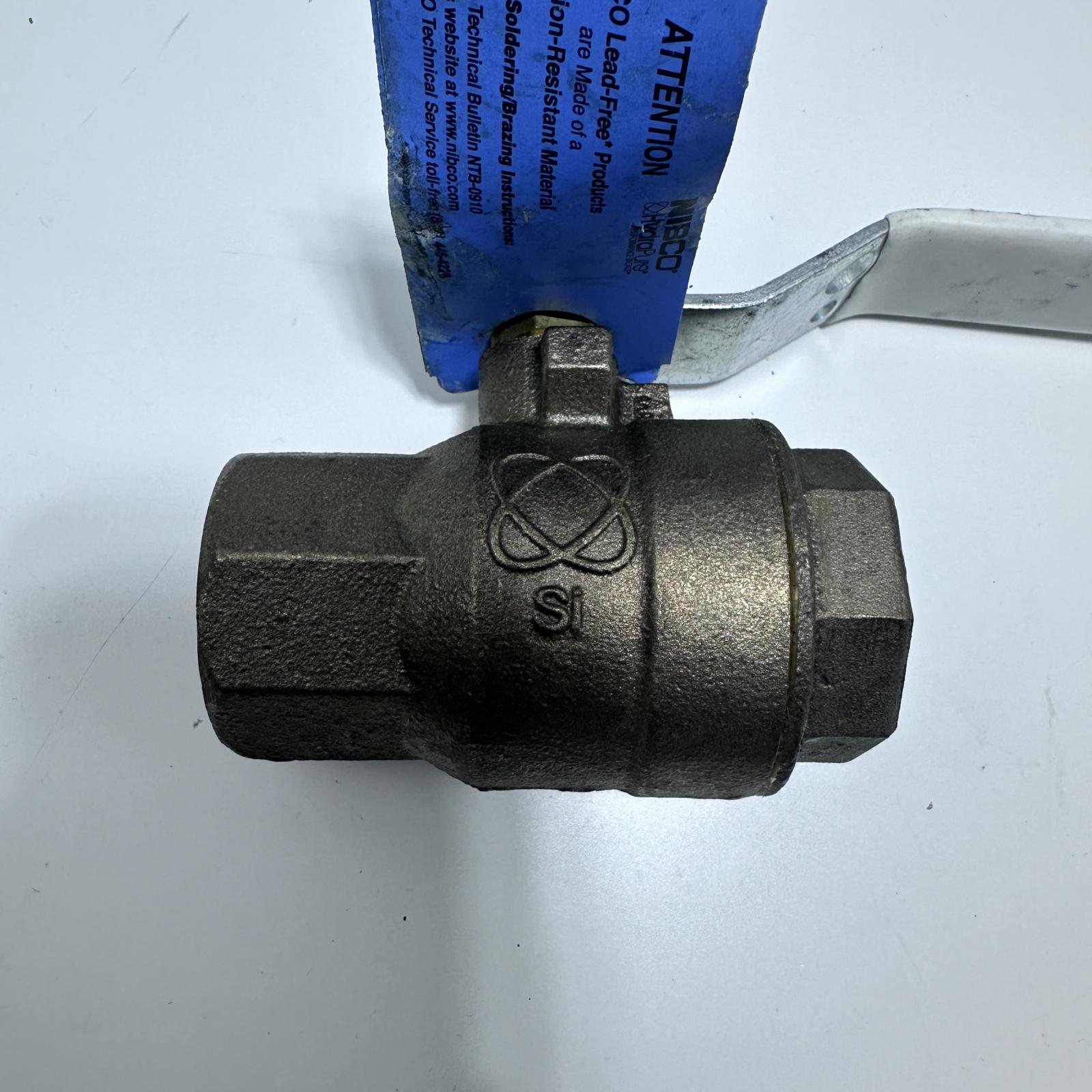 Nibco MSS SP-110 Brass Ball Valve - Photo 5