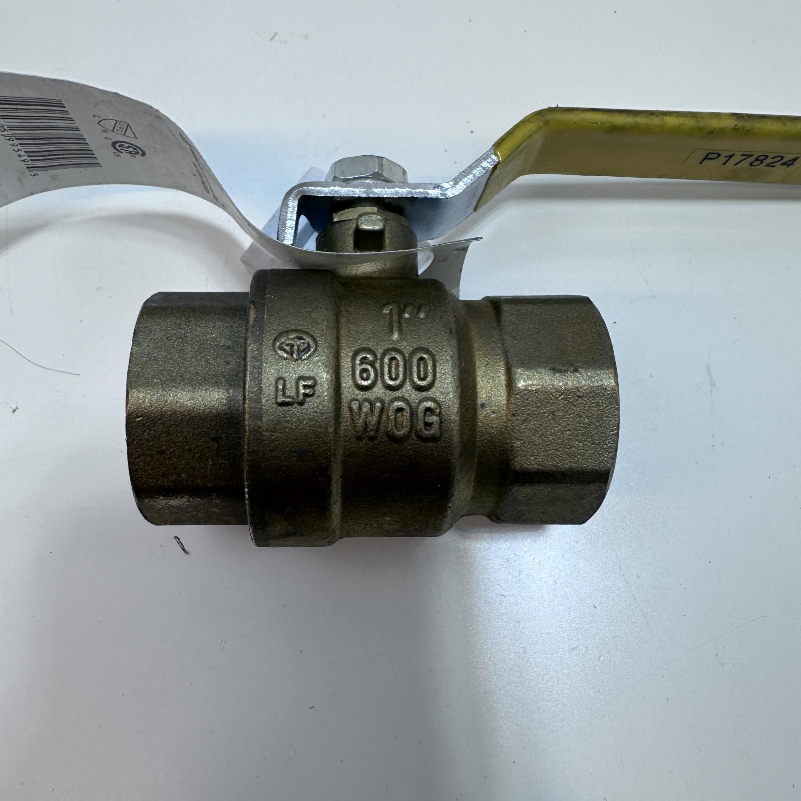 Atlantic Lead-Free Threaded Full Port Ball Valve 600 PSI WOG 1" NPT - Photo 5