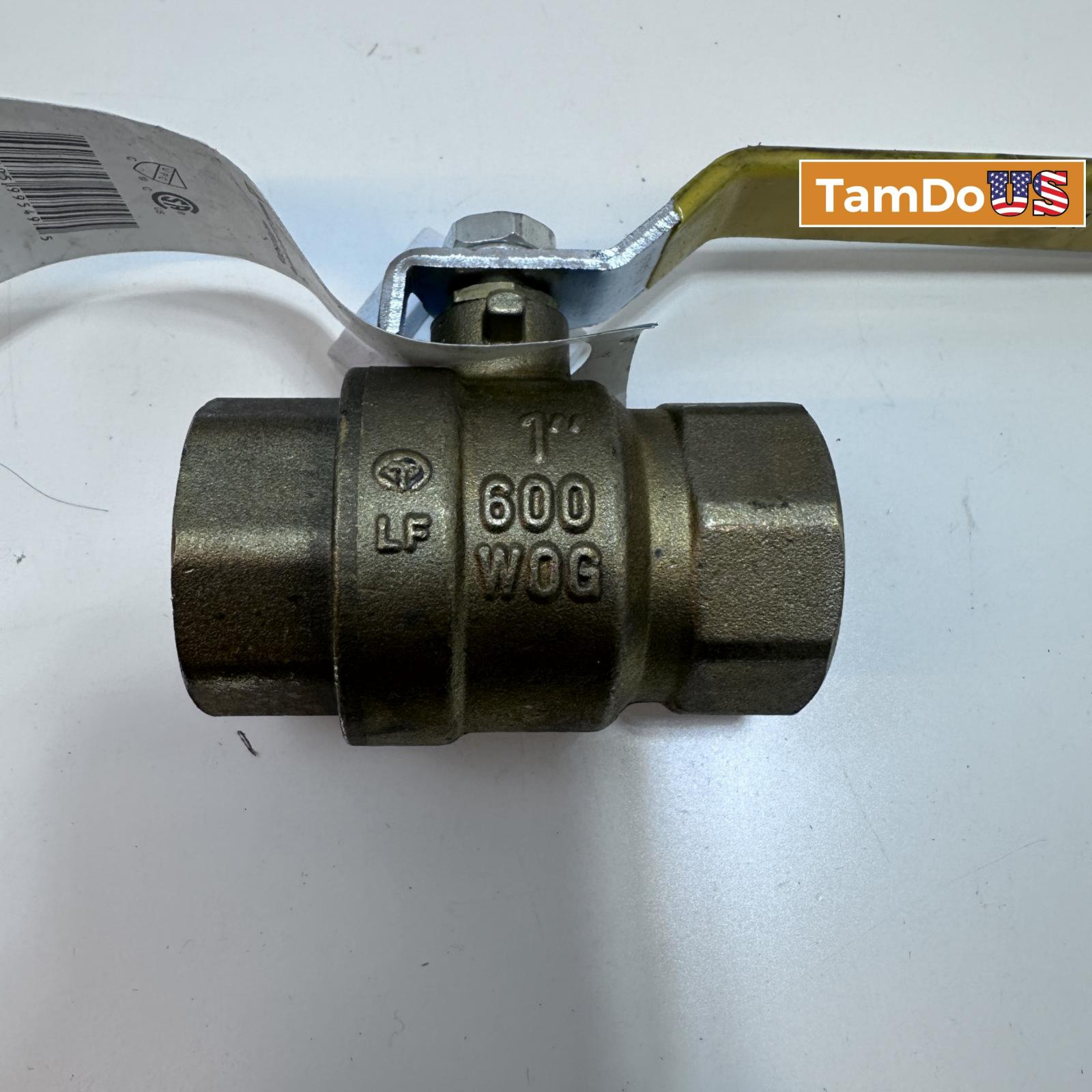 Atlantic Lead-Free Threaded Full Port Ball Valve 600 PSI WOG 1" NPT - Photo 7