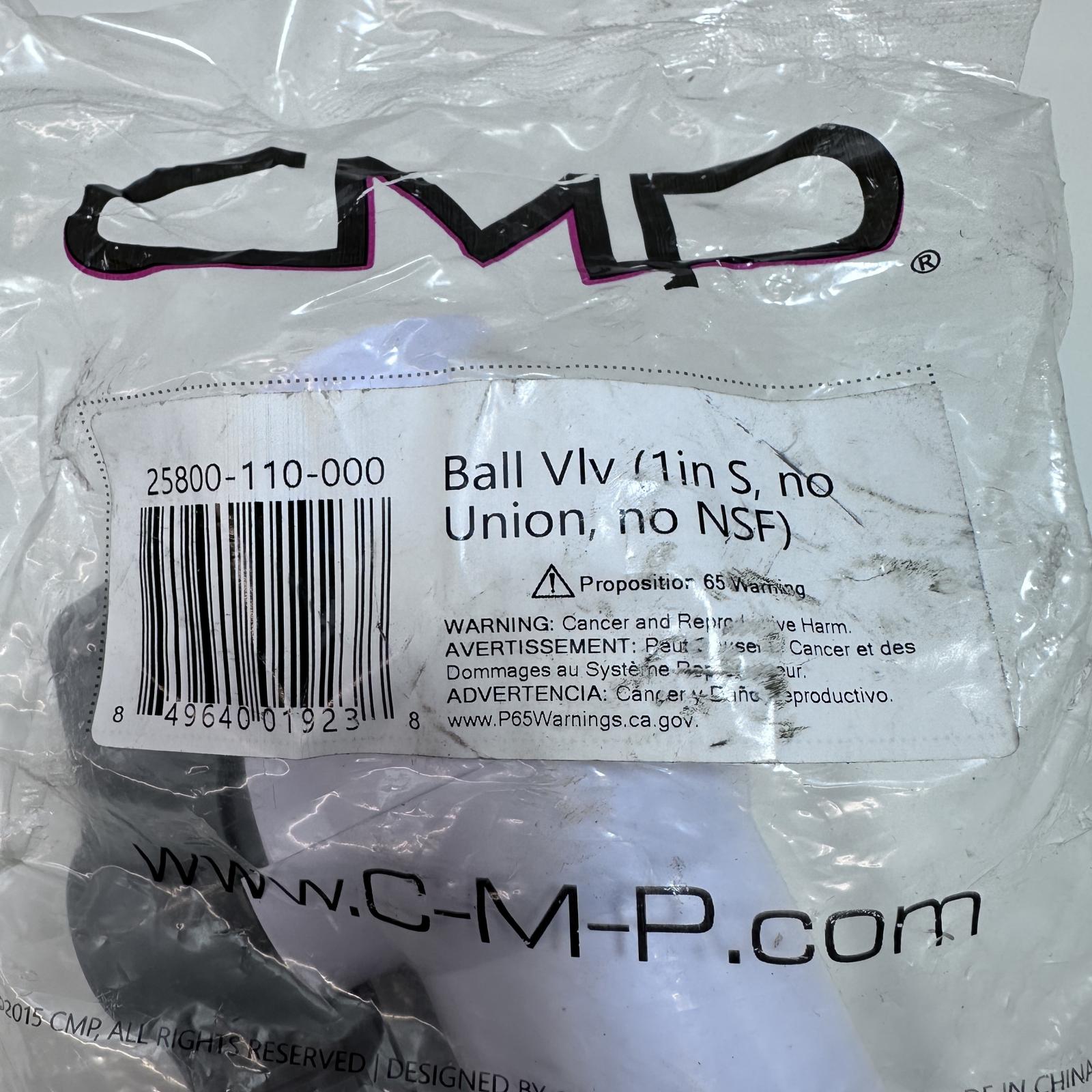 CMP 25800-110-000 Ball Valve 1in - Photo 3