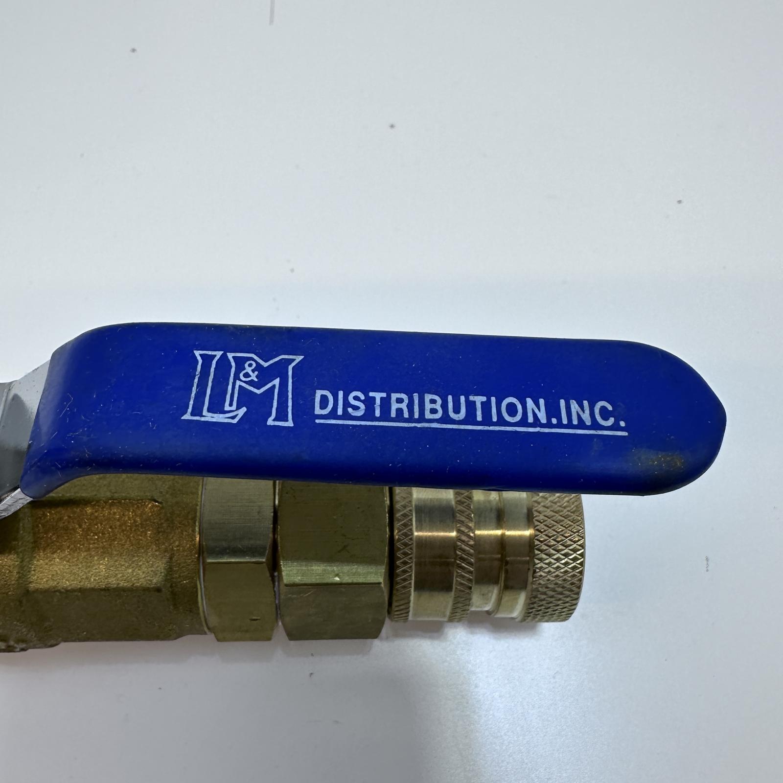 L&M Distribution Water Broom Replacement On/Off Valve for 7-Jet or 9-Jet Broom - Photo 2