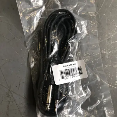 Lot of 2 Hosa Cmp-310 Interconnect Cables 3.5mm to 1/4" at Computer Cables & Connectors in new condition