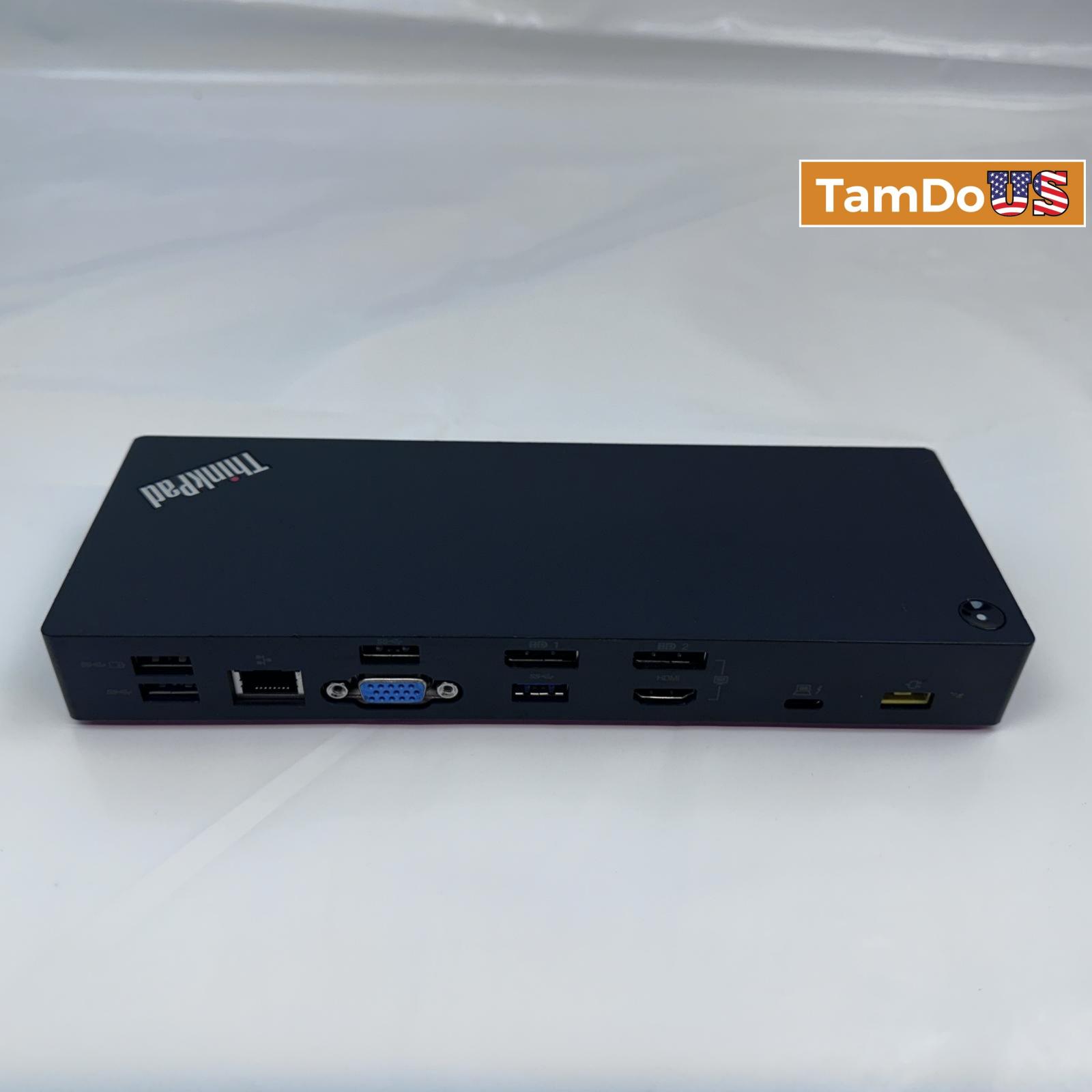 Lenovo ThinkPad Thunderbolt 3 Dock (DBB9003L1) TYPE 40AC w/ 135W Power Supply - Photo 5
