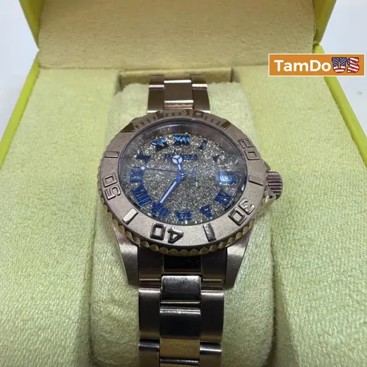 Invicta $265 Angel Swiss Ronda 505 Caliber Women's Watch 34mm, Rose Gold (33361) at TamDoUS Taylorsville