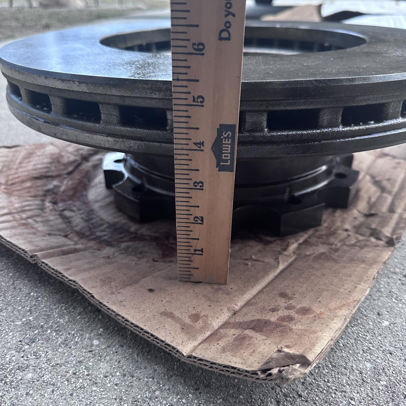 Bendix K038574 Air Disc Brake Rotor Vented, 10 Bolt Holes - Photo 4