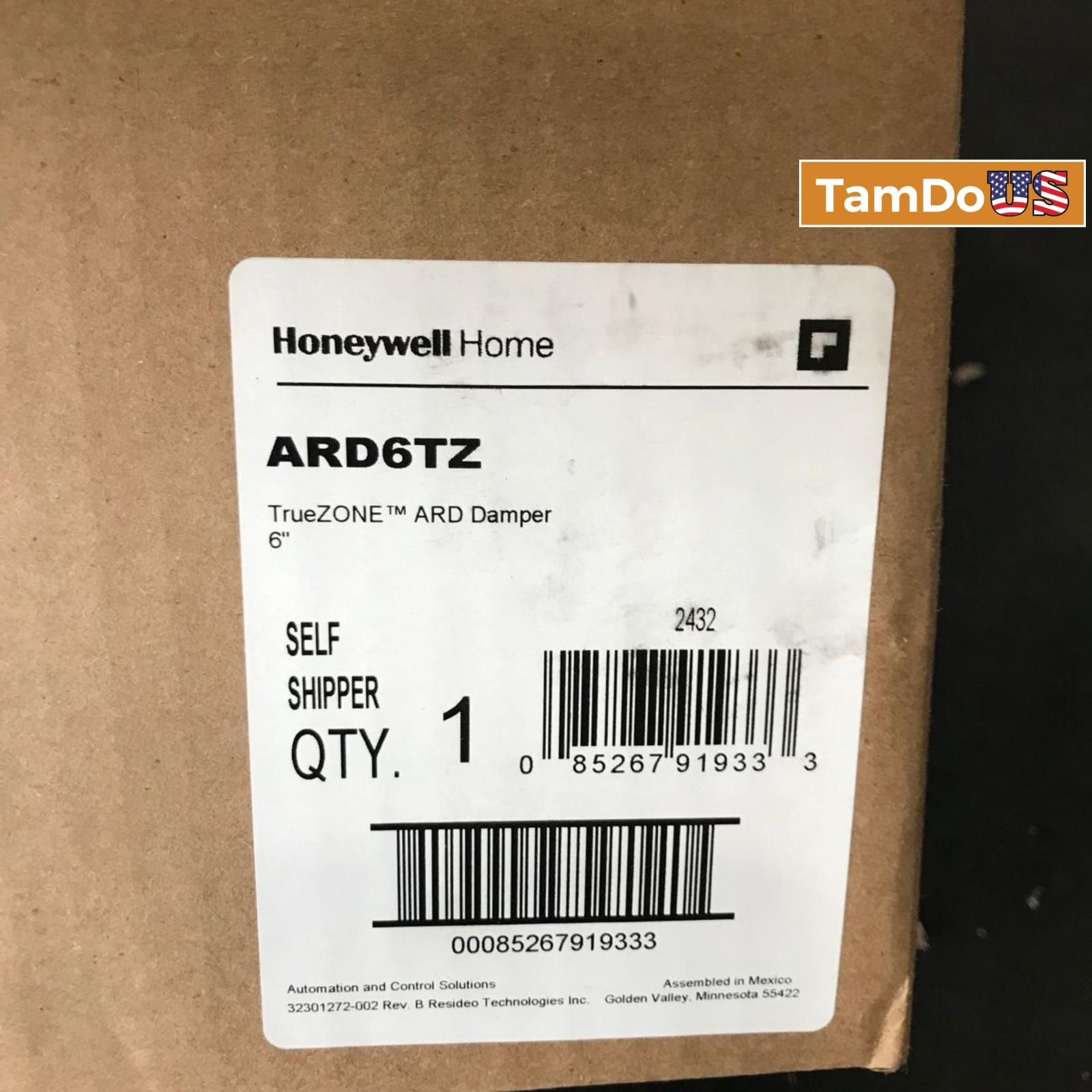 Honeywell Home ARD6TZ Round Automatic Zone Damper 6" - Photo 6