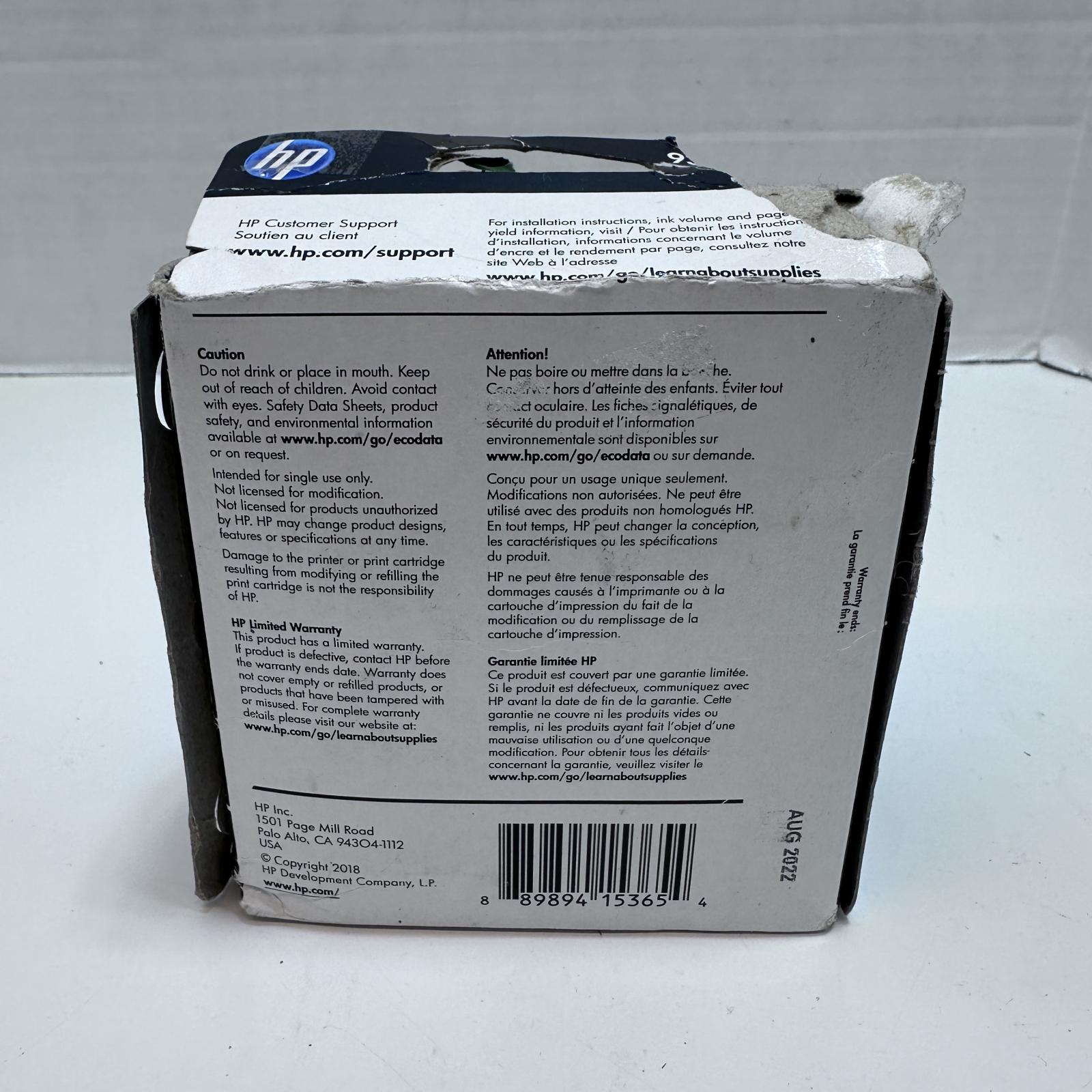 HP 934XL Black & 935 Cyan Magenta Yellow Genuine OEM Ink Cartridges 4-Pack - Photo 4