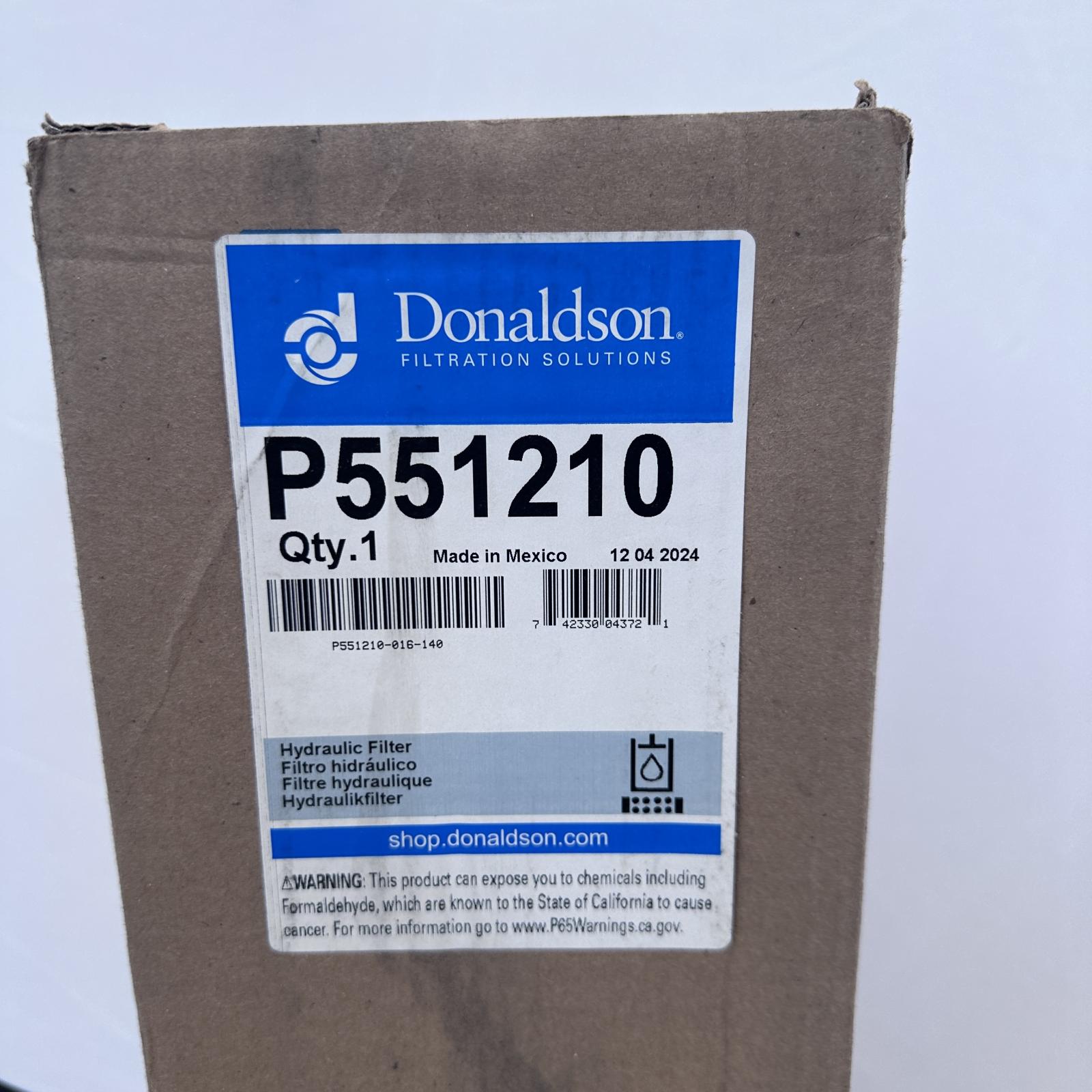 Donaldson P551210 Hydraulic Filter - Fits Komatsu PC200/PC300 & Doosan DX140 - Photo 7