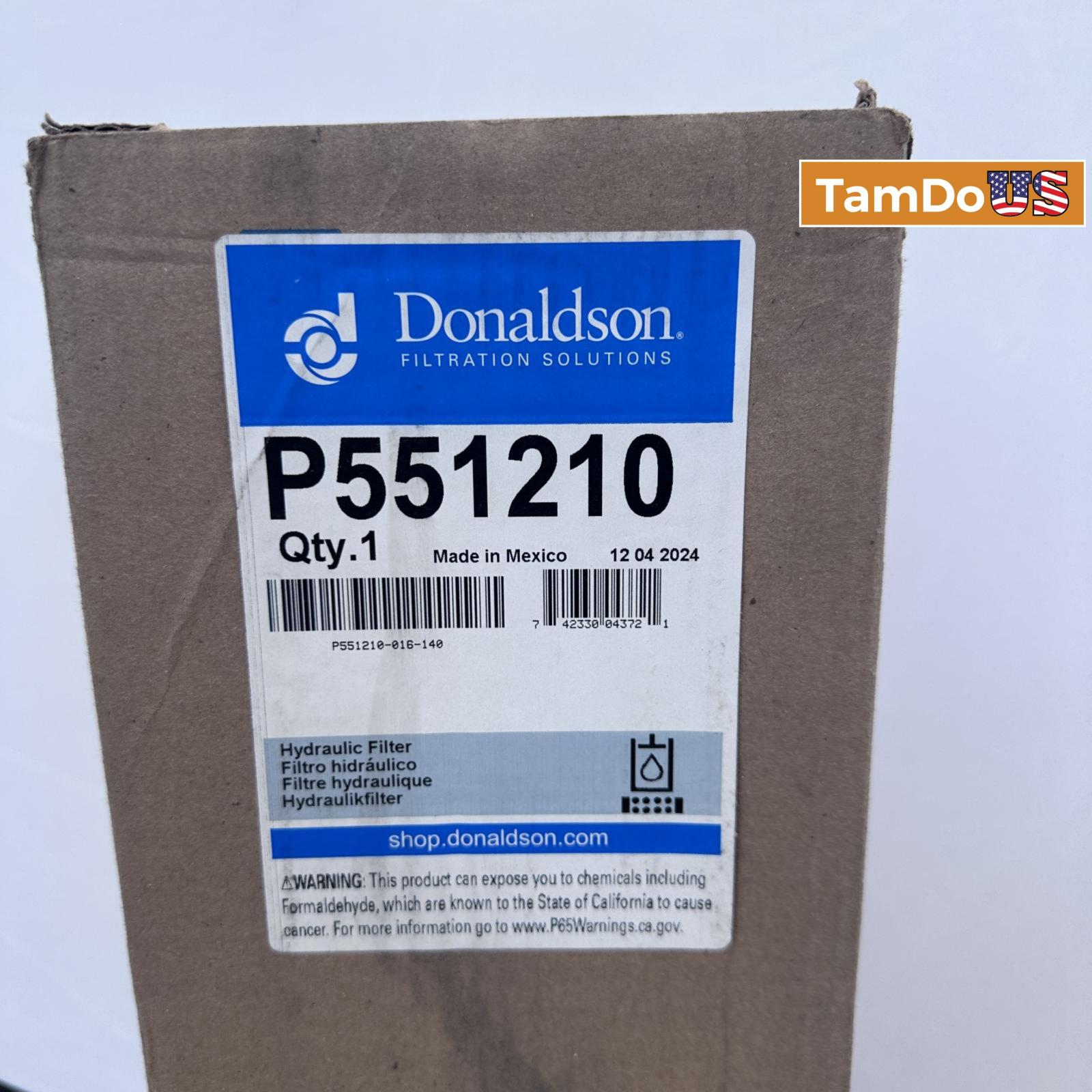 Donaldson P551210 Hydraulic Filter - Fits Komatsu PC200/PC300 & Doosan DX140 - Photo 2