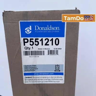 Donaldson P551210 Hydraulic Filter - Fits Komatsu PC200/PC300 & Doosan DX140 at Car & Truck Parts & Accessories in new condition