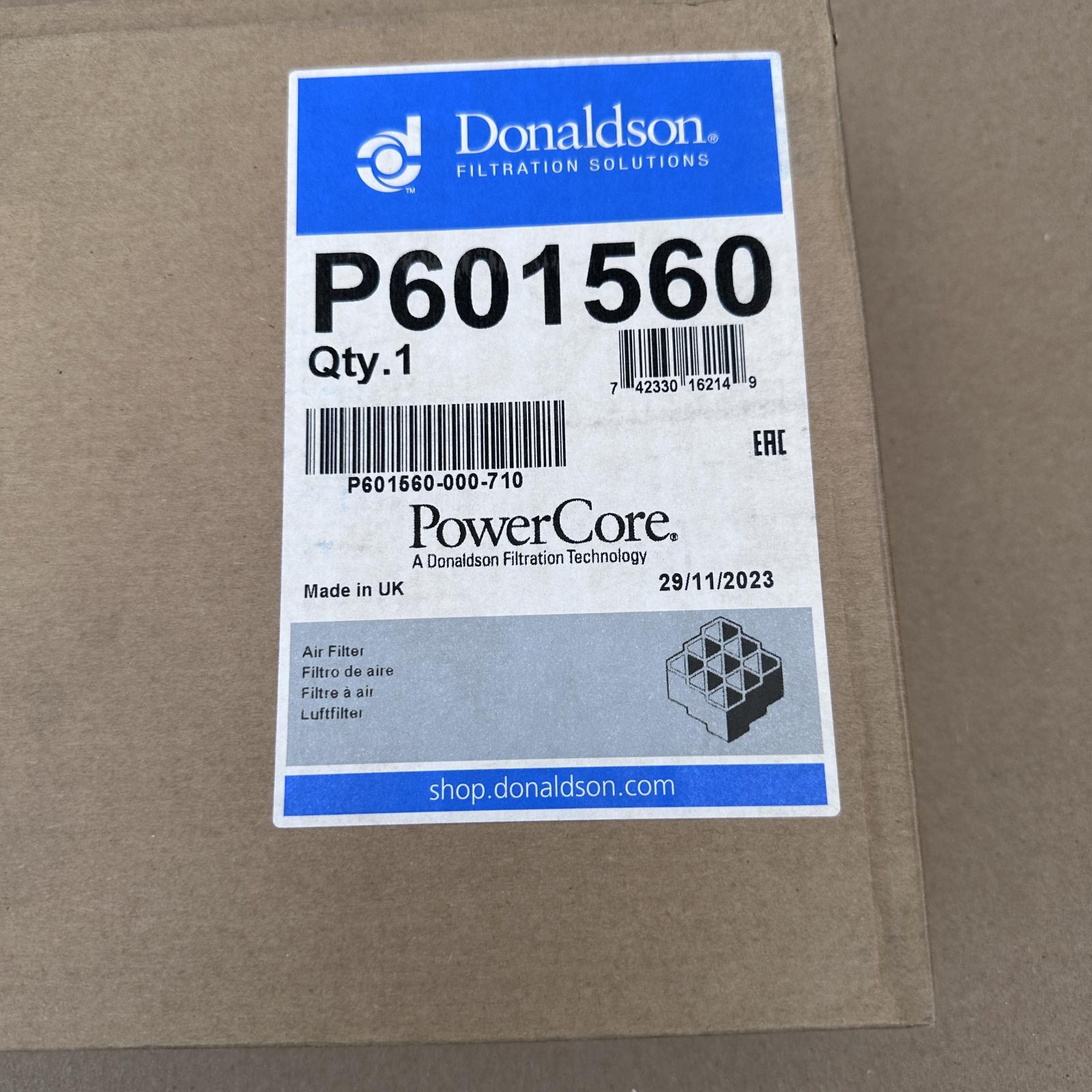 Donaldson P601560 Air Safety Filter for Cat Komatsu Agco JD Freightliner - Photo 2