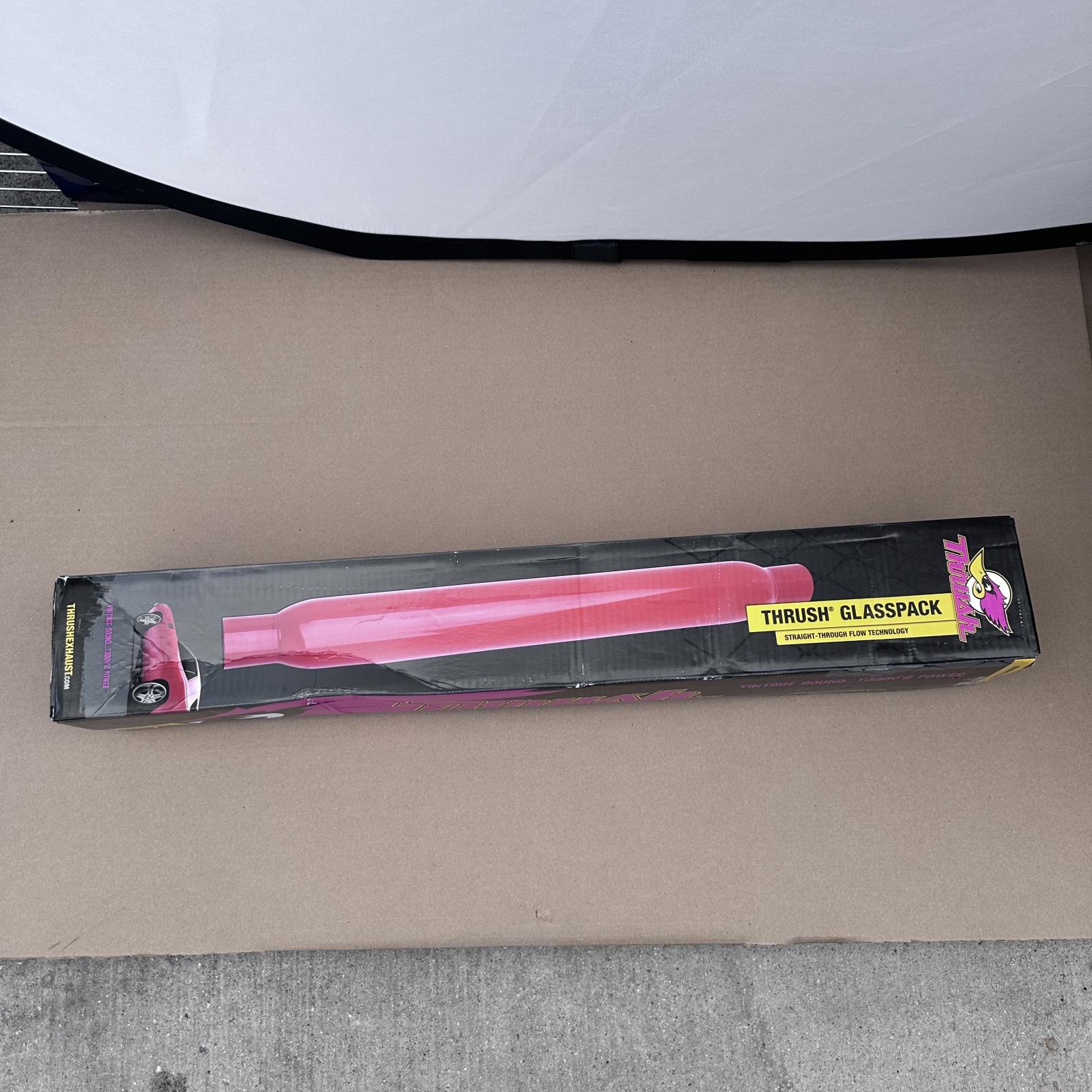 Thrush 24214 - 2.25" Glasspack Muffler - Performance Exhaust - Photo 2