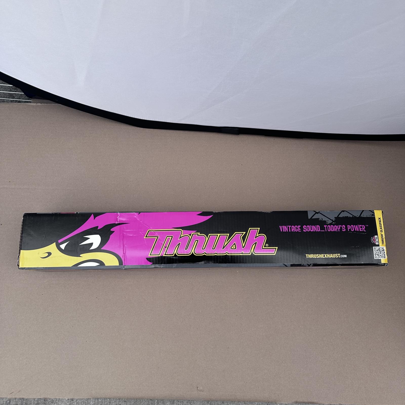 Thrush 24214 - 2.25" Glasspack Muffler - Performance Exhaust - Photo 3