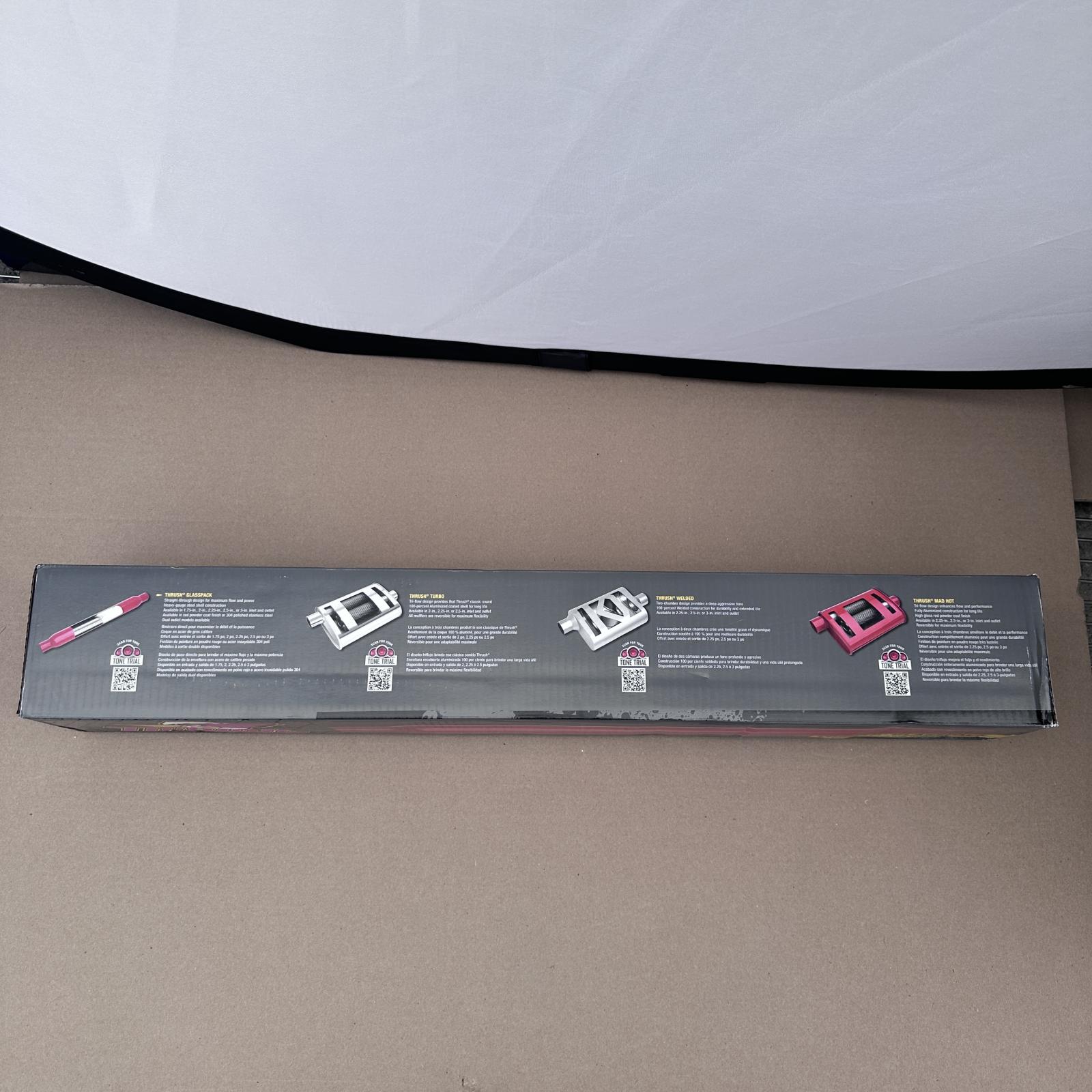 Thrush 24214 - 2.25" Glasspack Muffler - Performance Exhaust - Photo 5