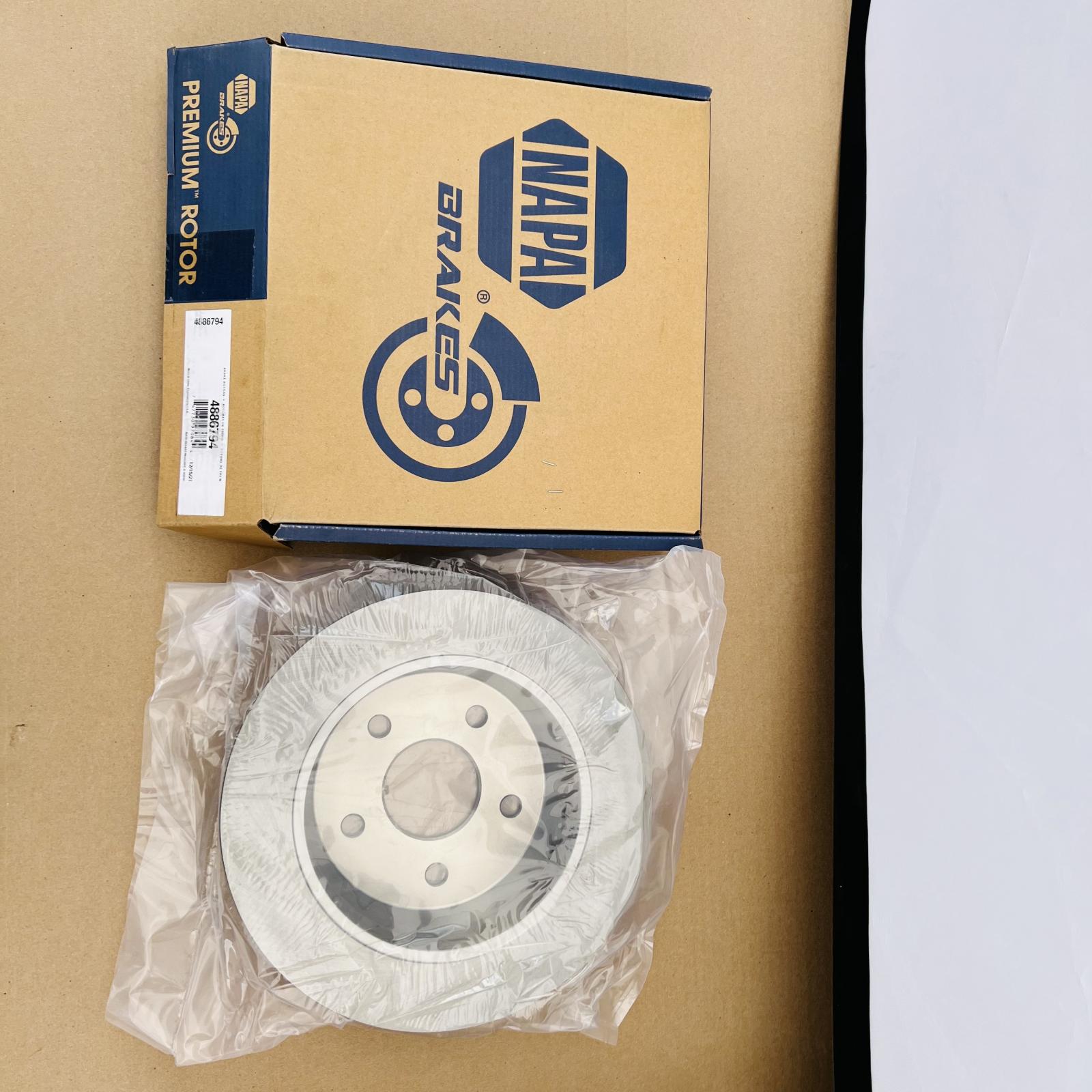 NAPA Rear Disc Brake Rotor 4886794 | Fits 1999–2004 Jeep Grand Cherokee - Photo 4