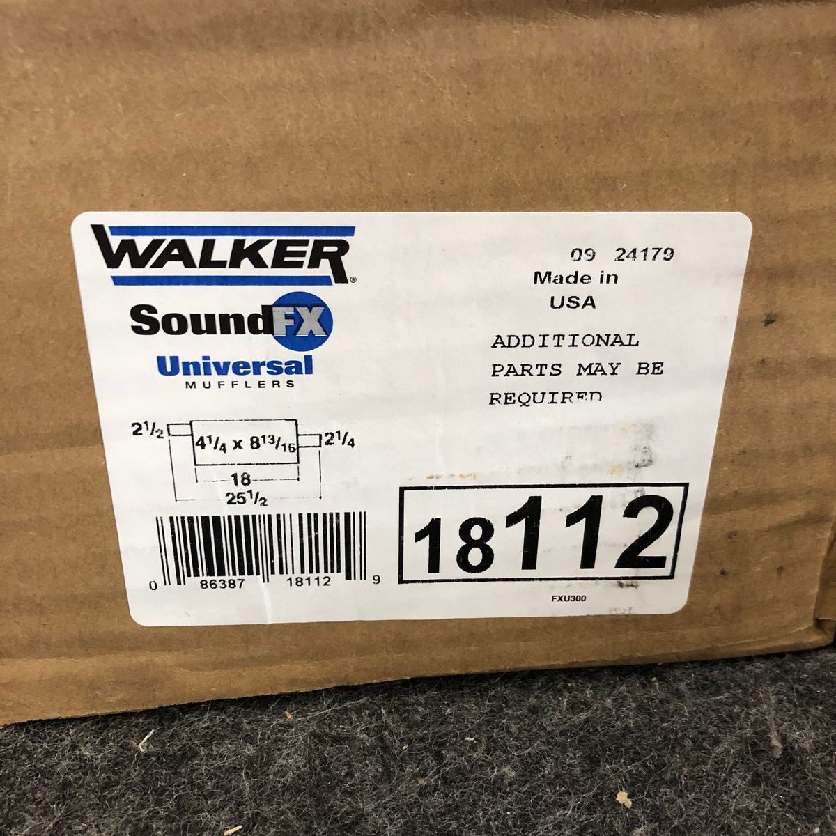 Walker SoundFX 18112 Exhaust Muffler | Direct Fit Replacement - Photo 2