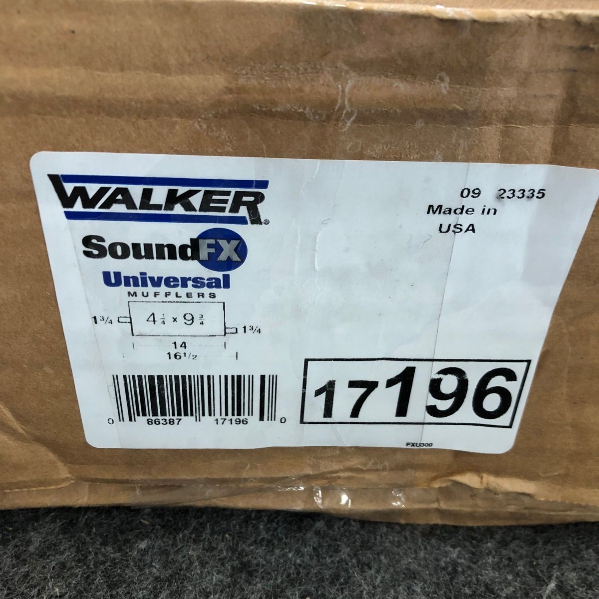 Walker Soundfx Universal Exhaust Muffler 1.75" - Photo 3