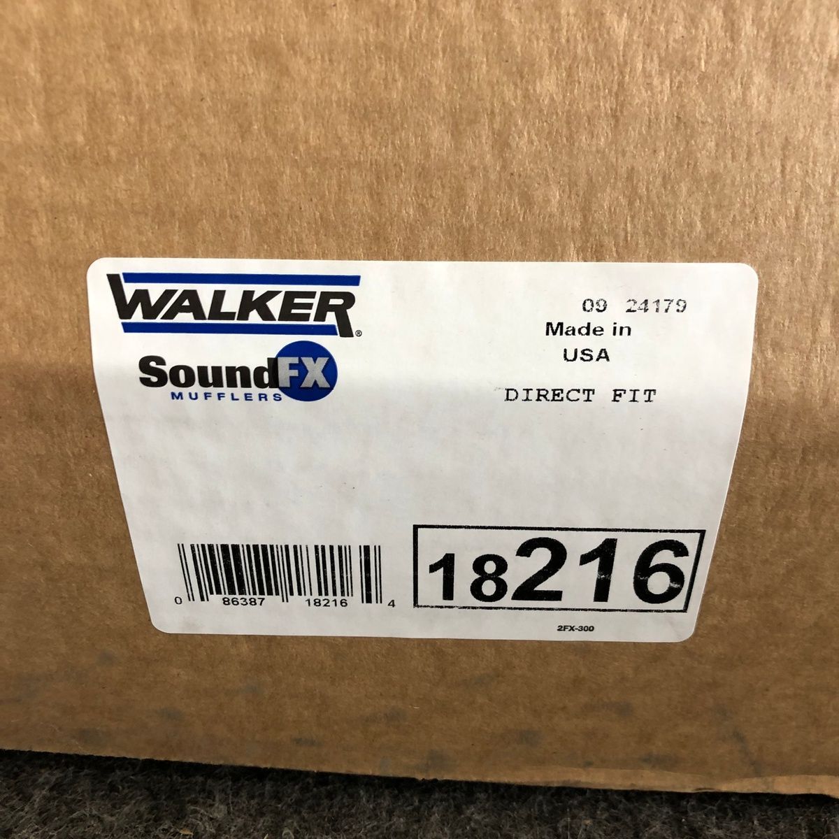 Walker Soundfx 18216 Direct Fit Exhaust Muffler 2.75" Inlet 2.75" Outlet - Photo 2